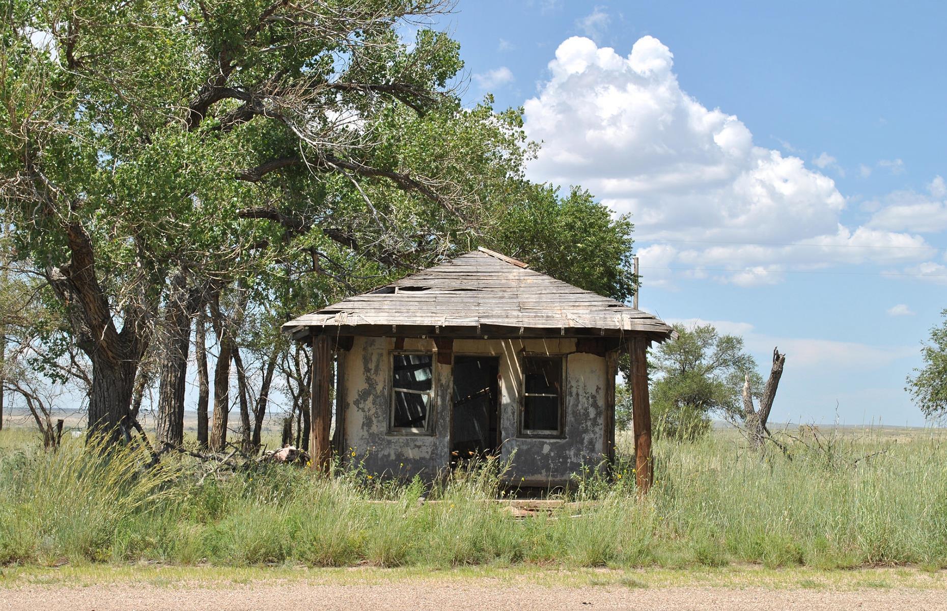 Glenrio, New Mexico and Texas, USA