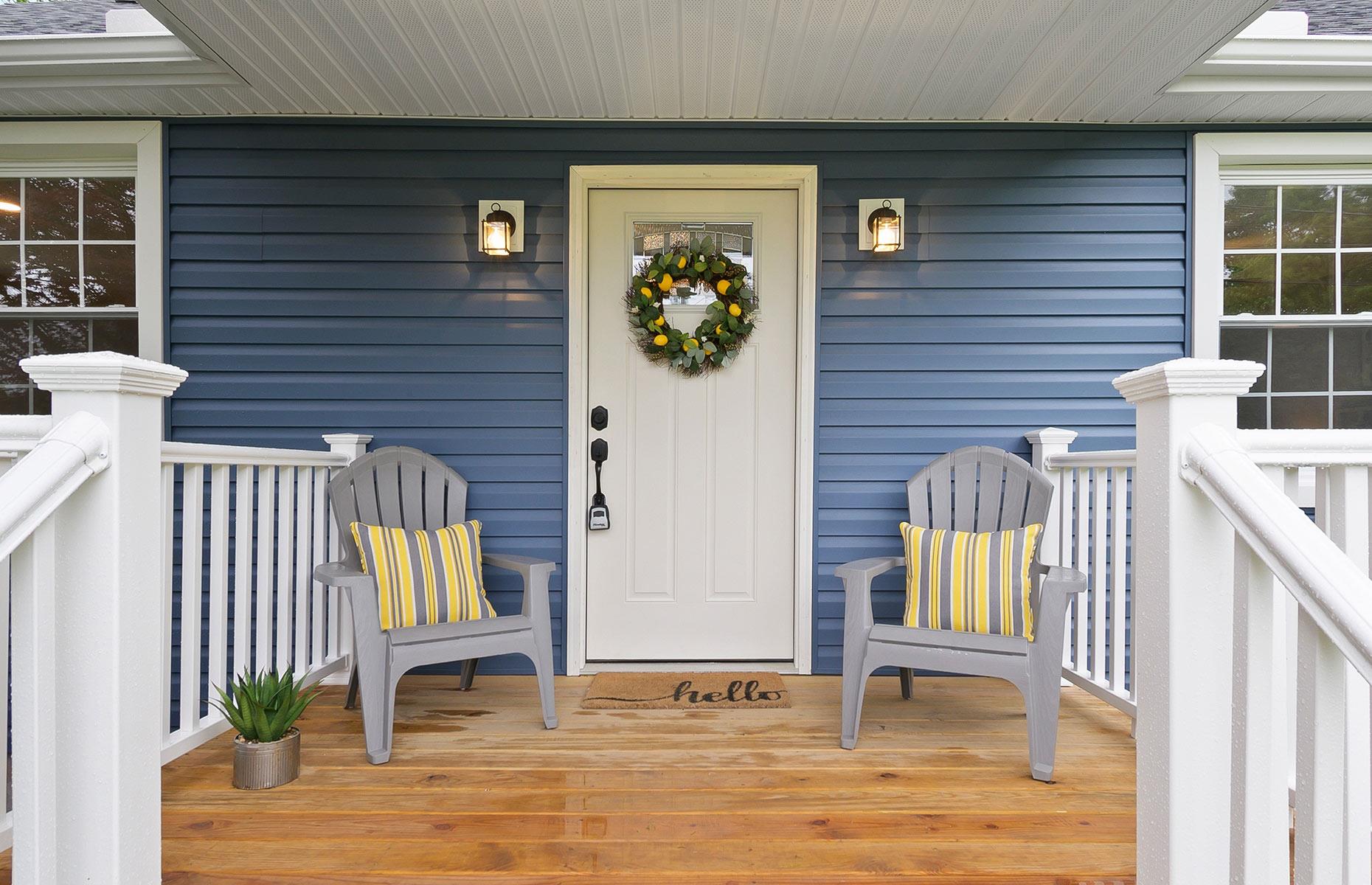 A beautiful entrance