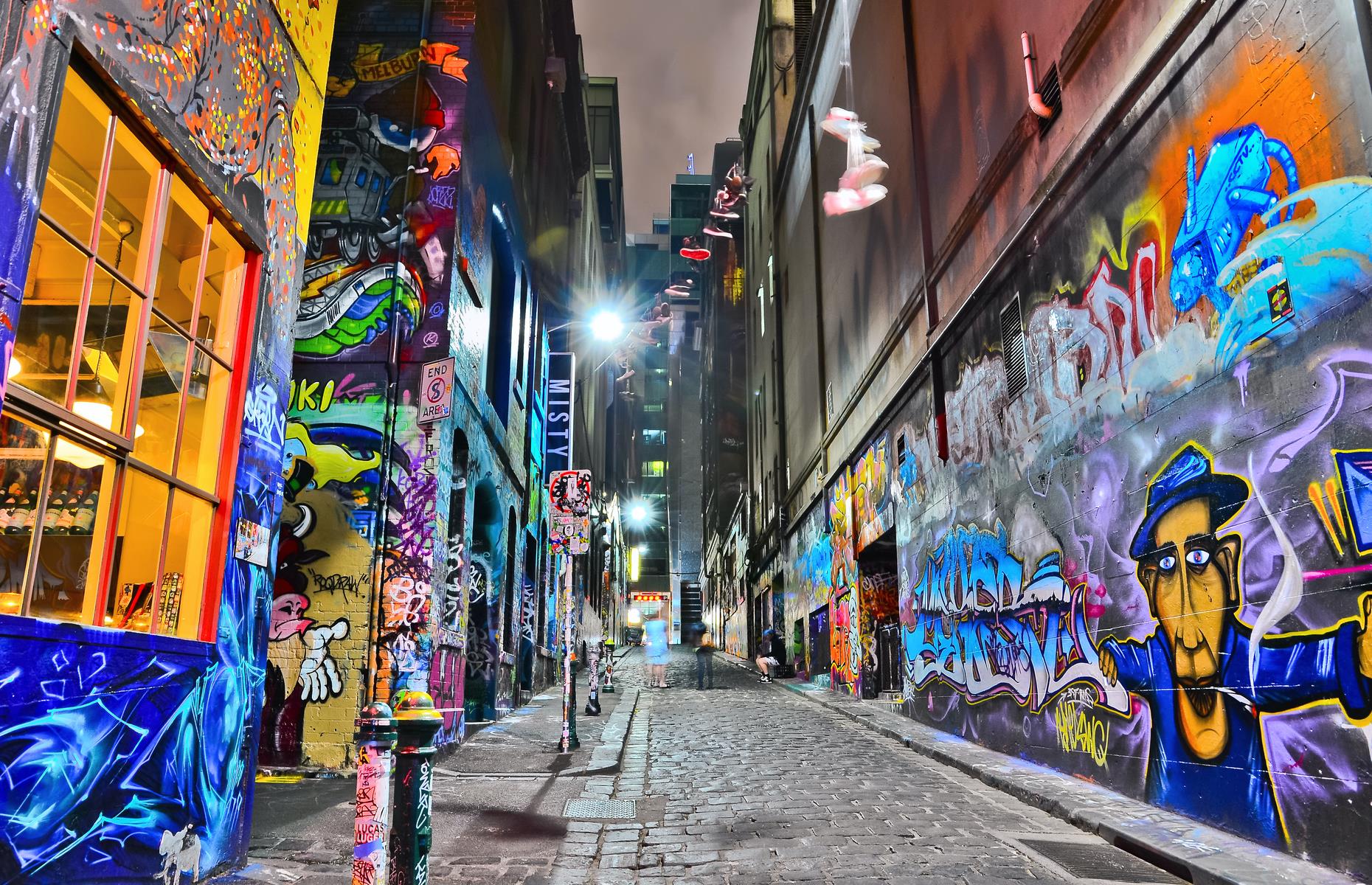 Explore urban art in Melbourne, Victoria