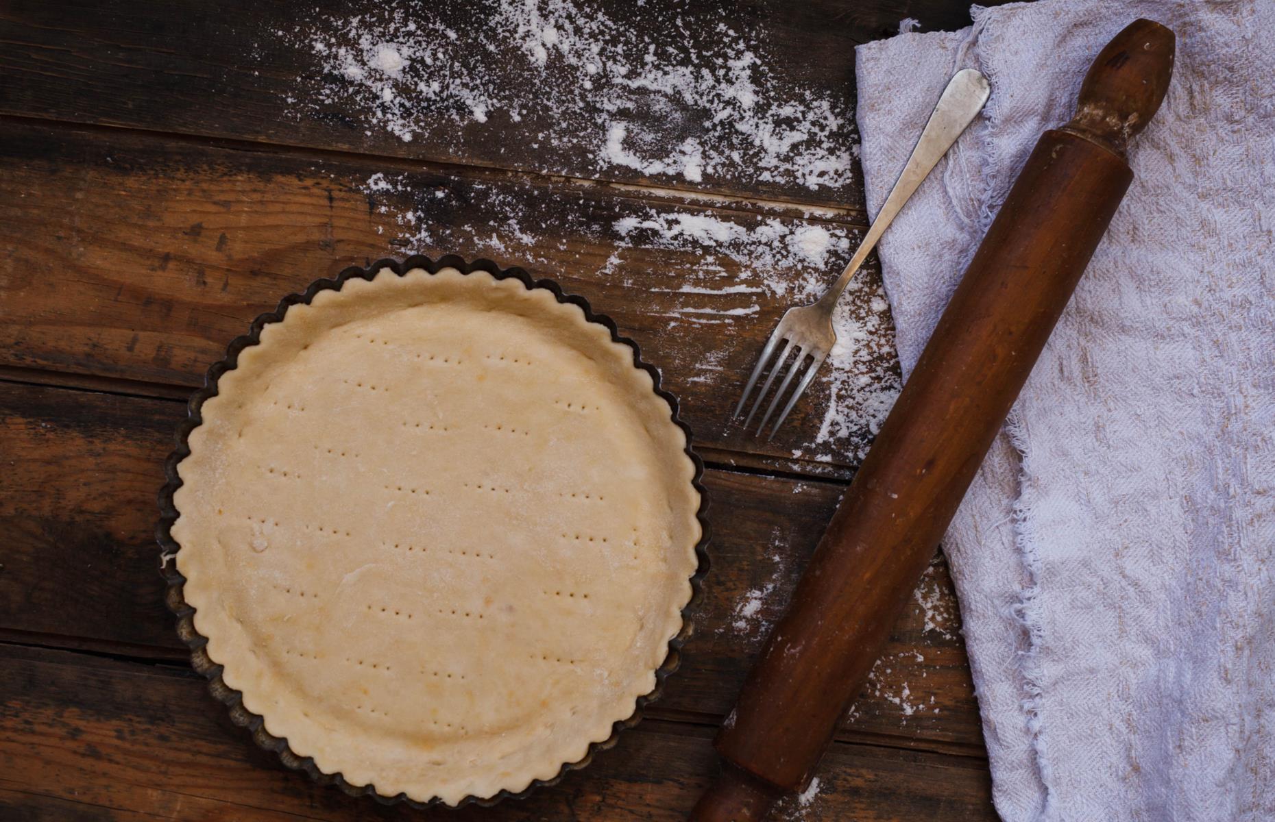 7. Make pie crusts a week in advance