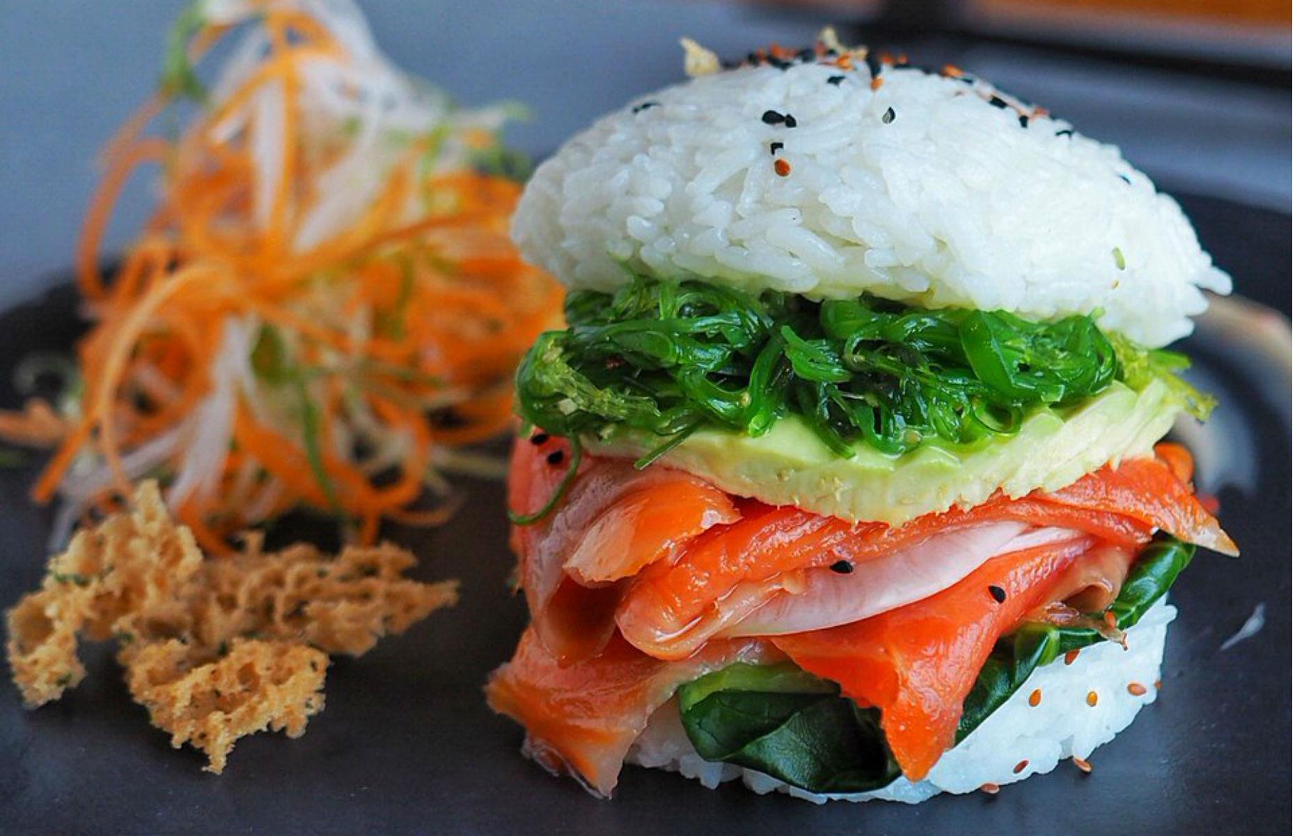 Sushi burger