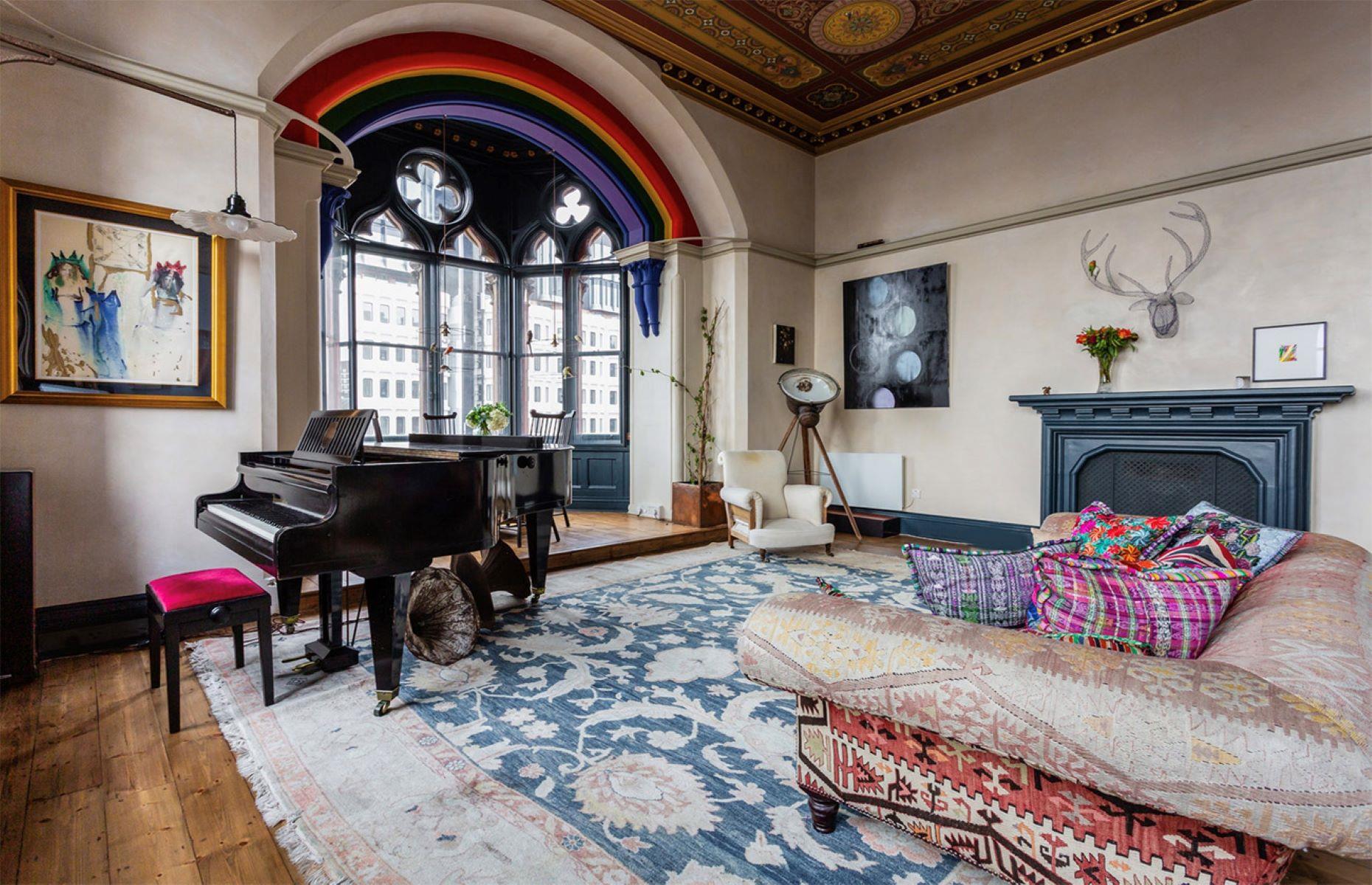 Wohnung im Uhrenturm von St. Pancras (London, Großbritannien)