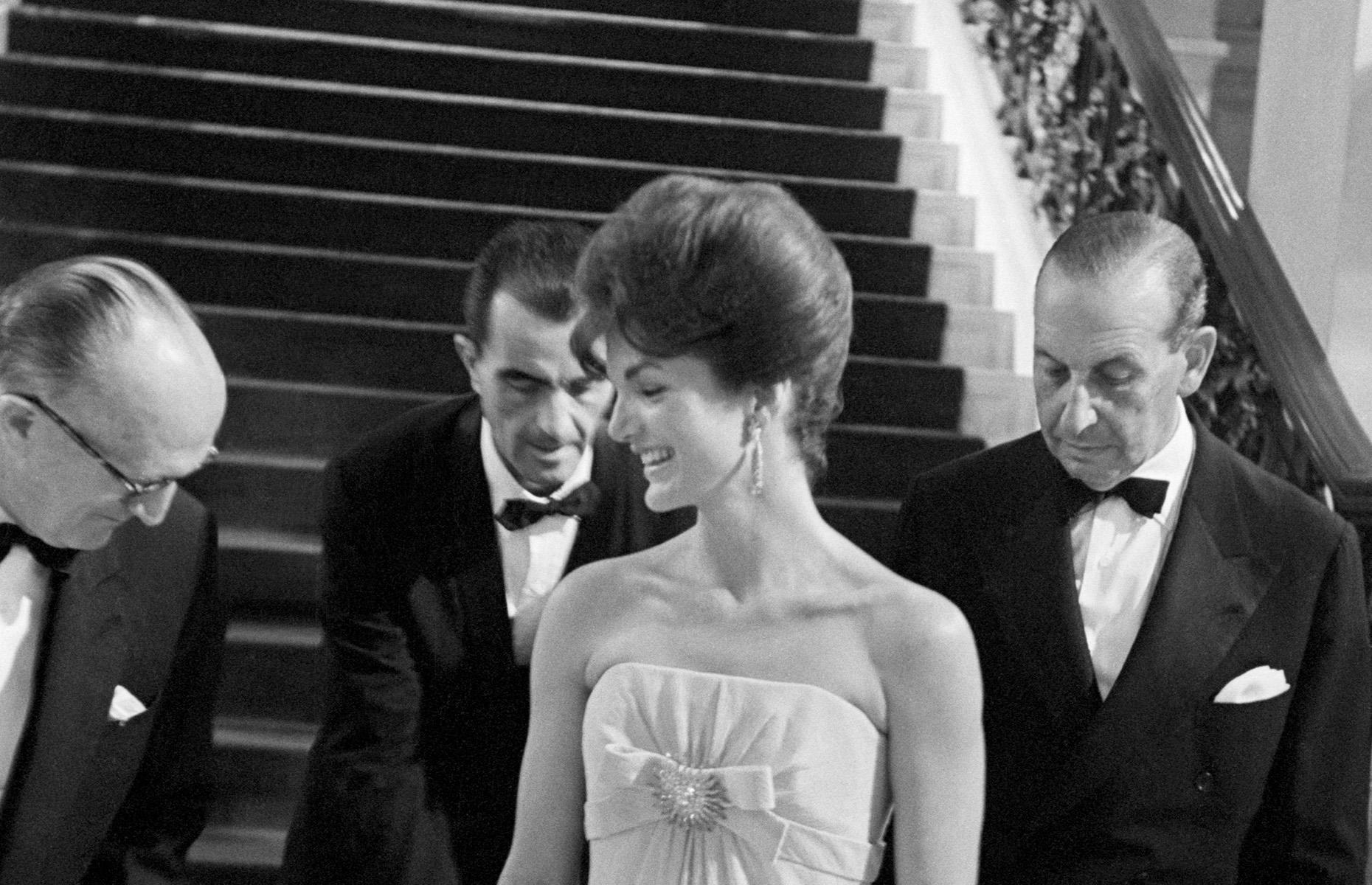 1962: Jackie Kennedy attends the America's Cup at The Breakers