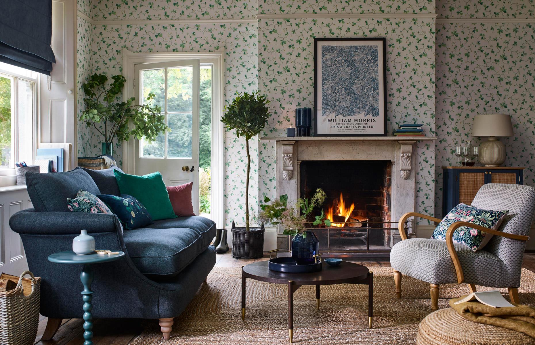 Enjoy a cosy open fire