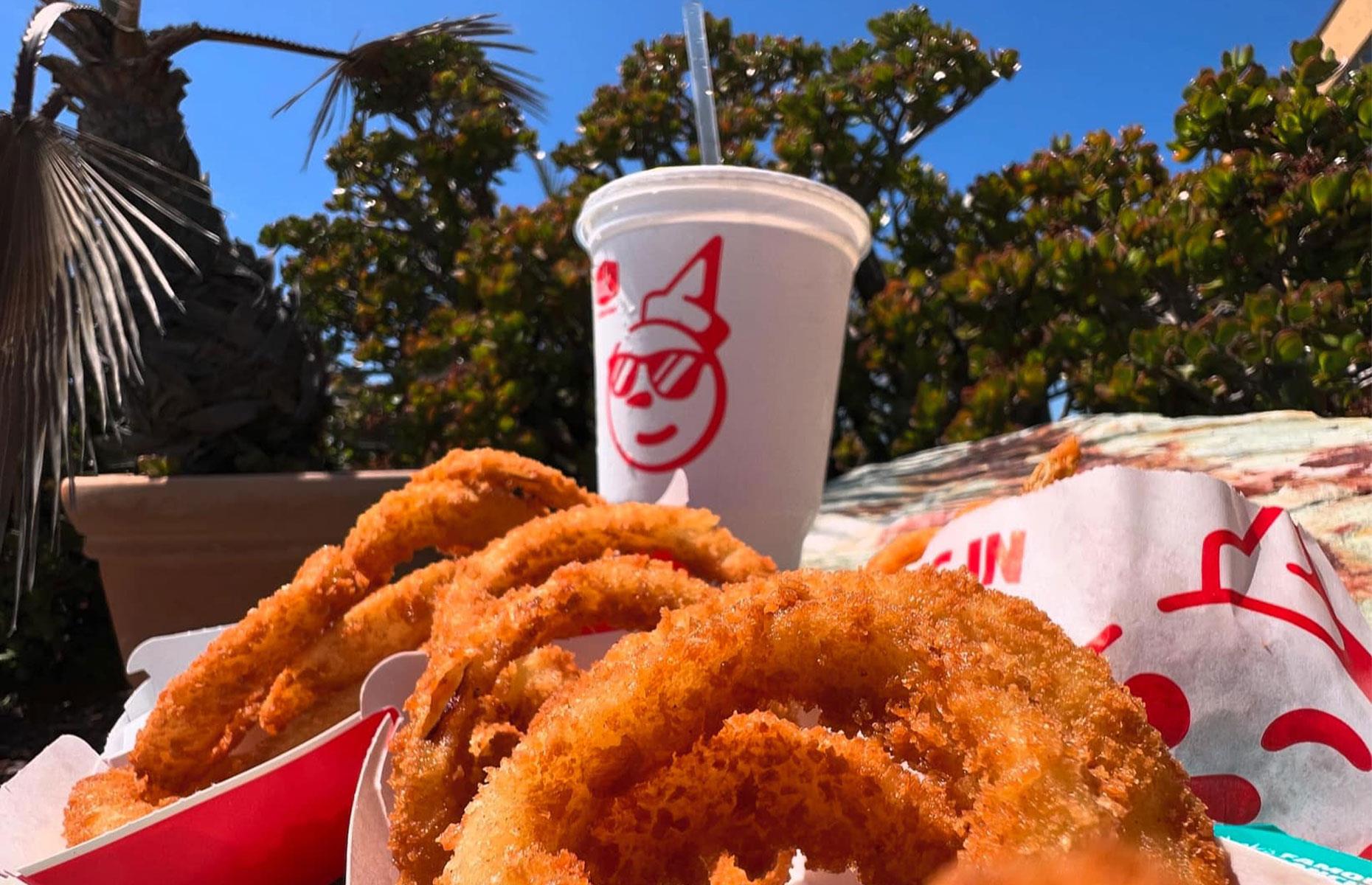 18. Onion rings, Jack in the Box, USA