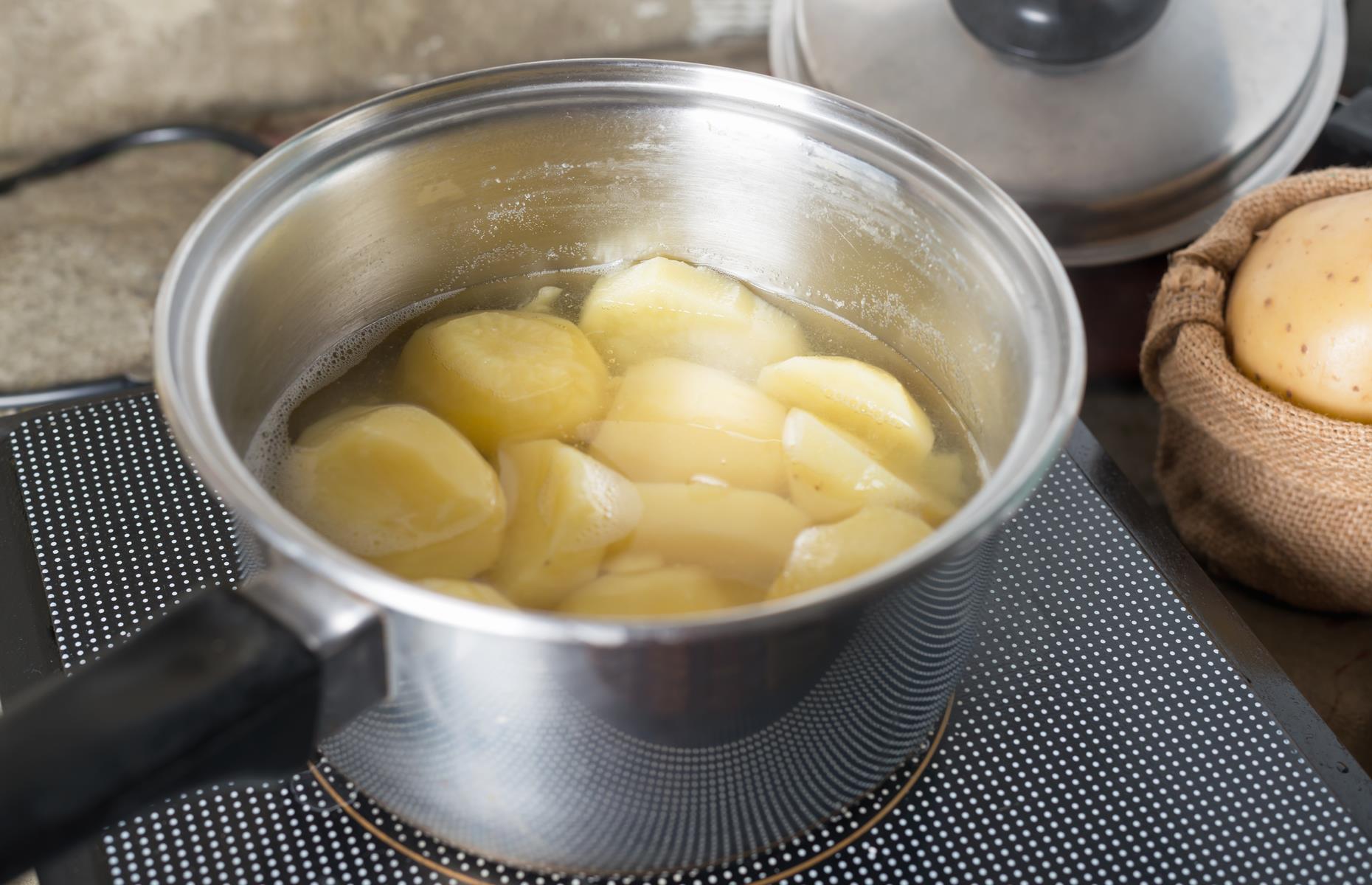 28. Keep potatoes in big chunks