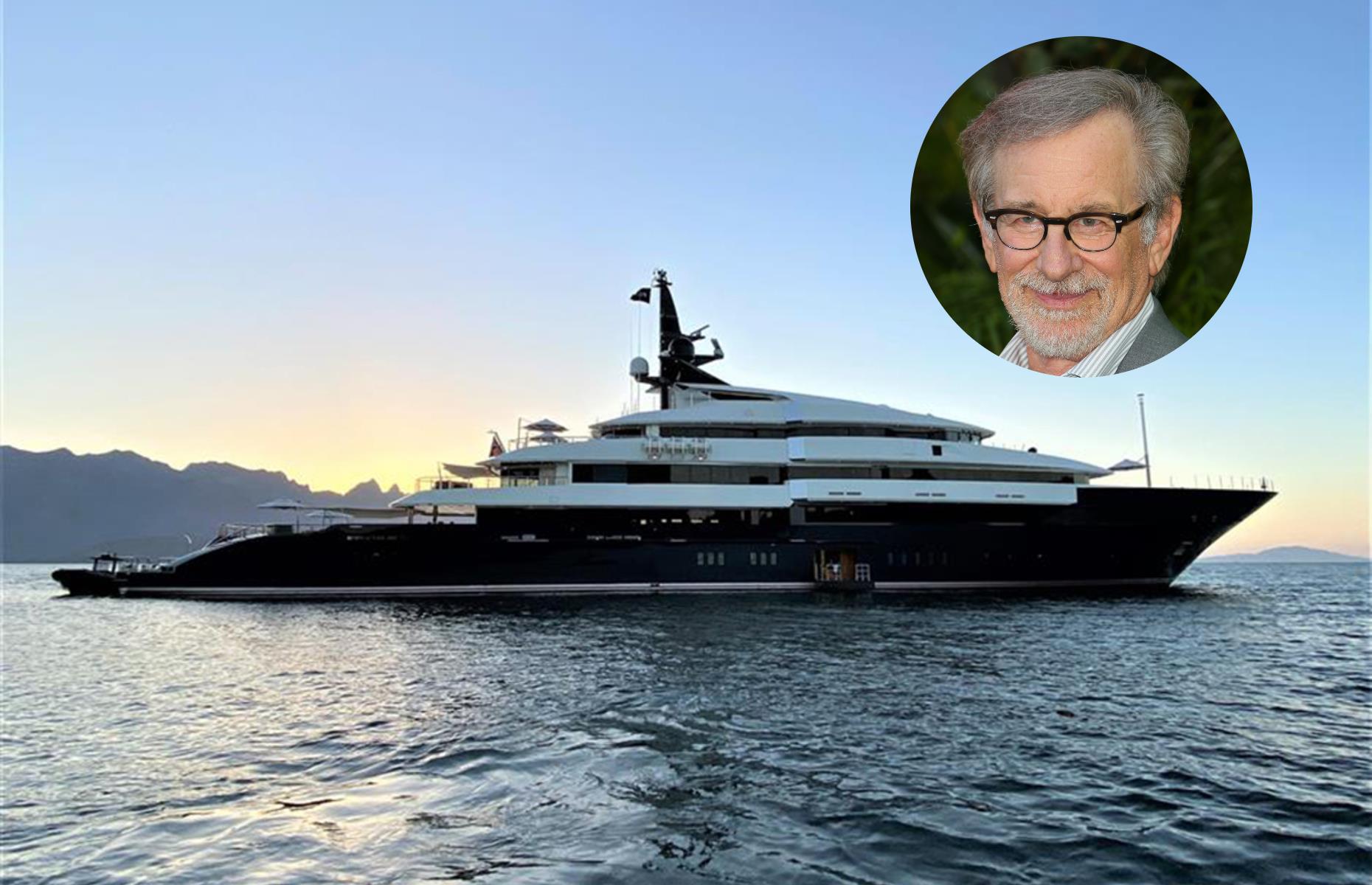 steven spielberg yacht daily mail