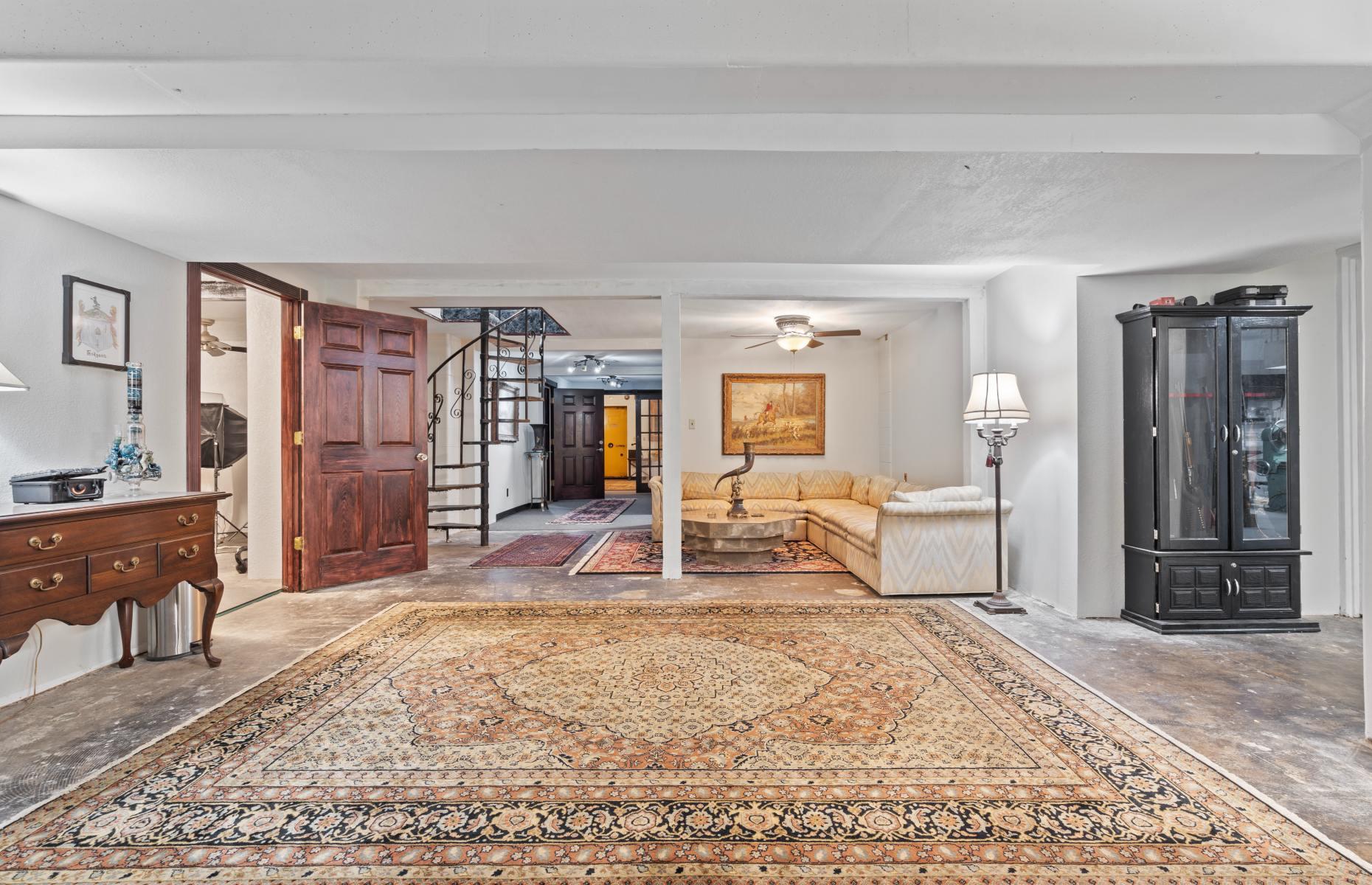 Luxury living underground