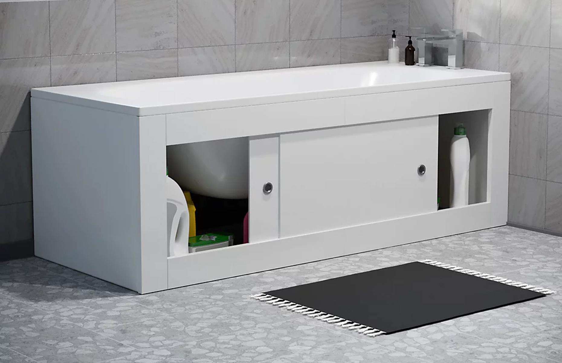 Crea un espacio de almacenamiento secreto en el baño