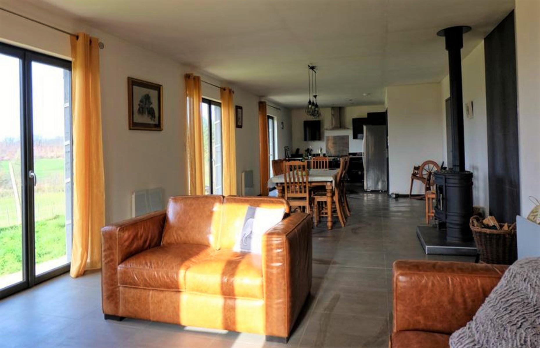 Contemporary bungalow with alpaca farm, Charente, France: £220,000 ($276k) 