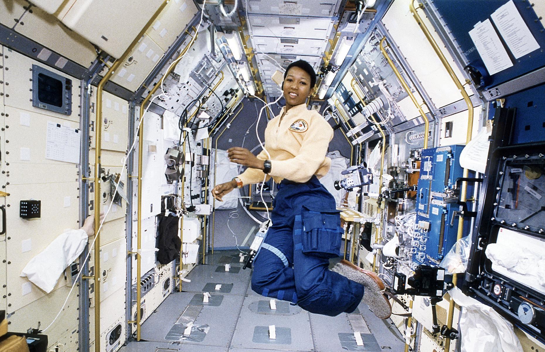 Mae Jemison, the first African-American woman in space