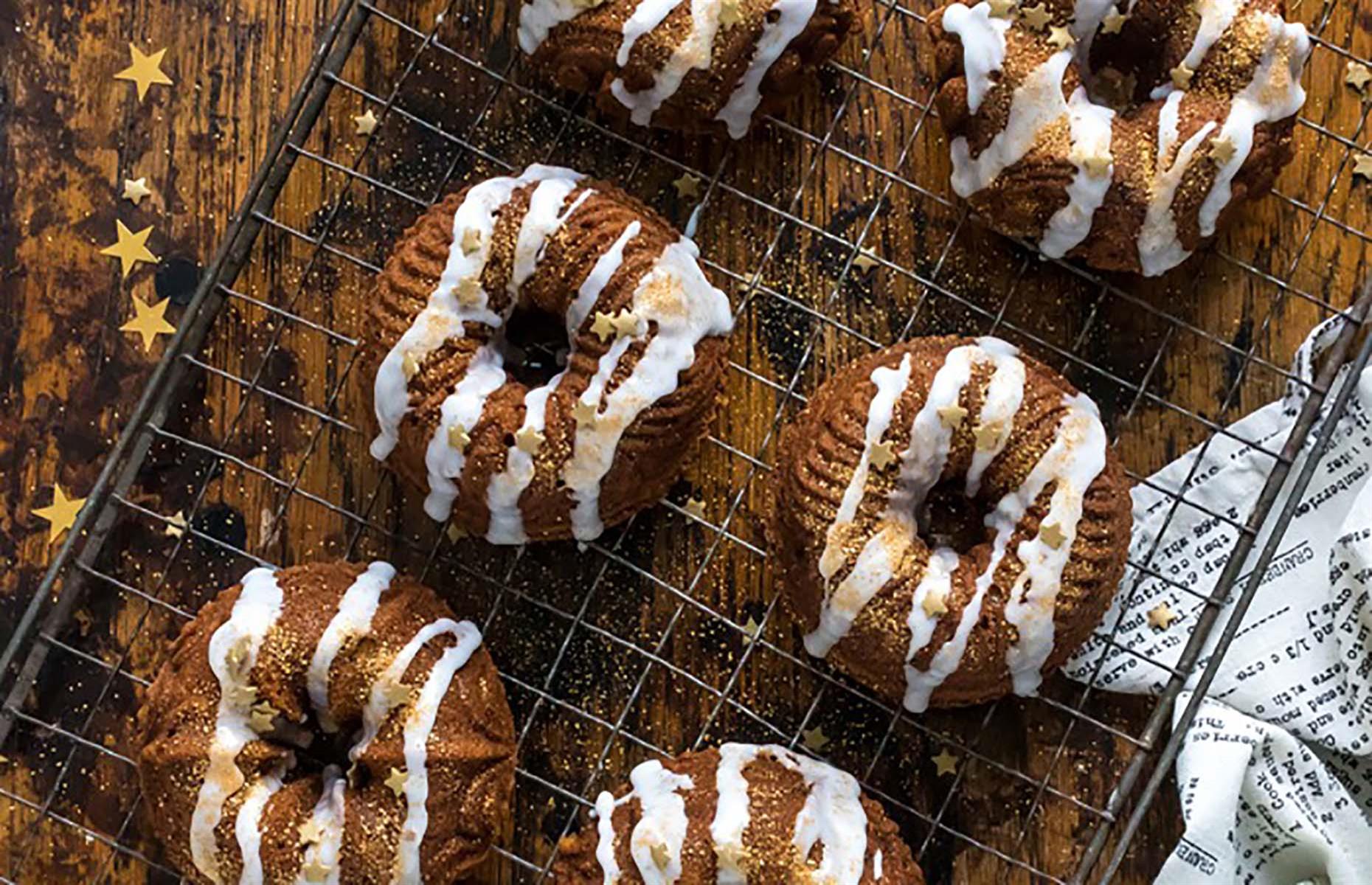 11. Mini bundt fruitcakes