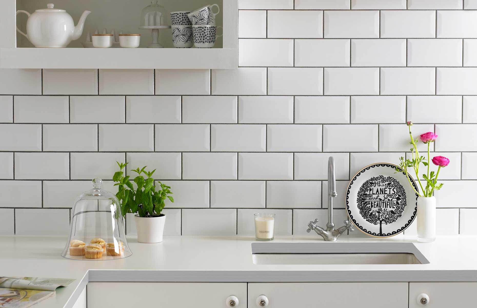 Freshen up with metro tiles