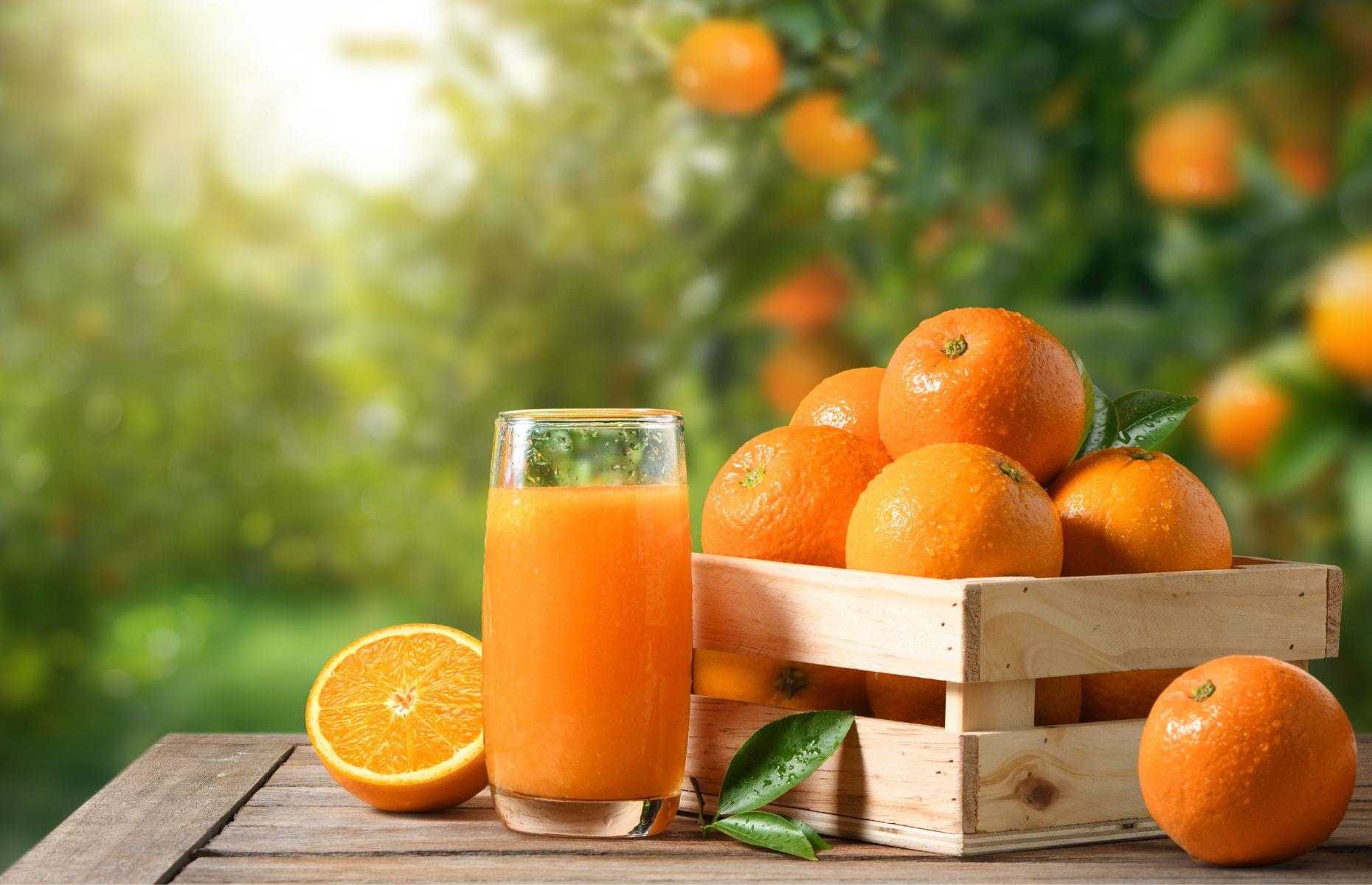 12. Fruit juice  