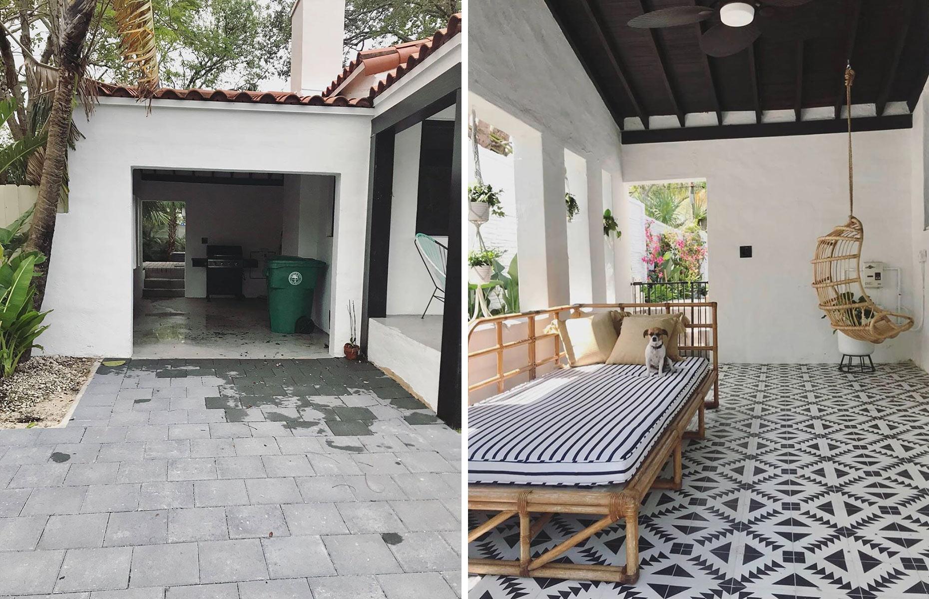 Indoor-outdoor terrace