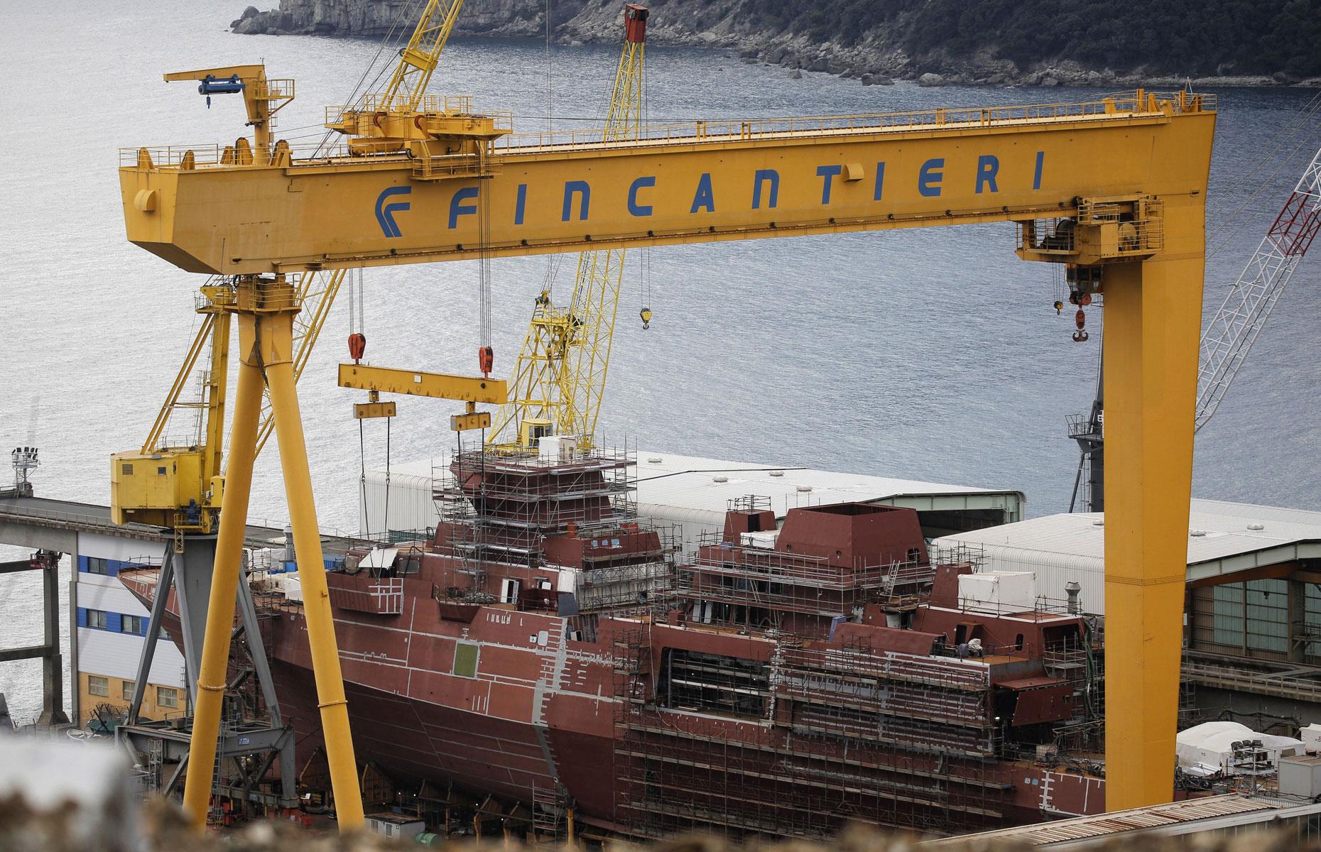 Cruise ships: Fincantieri