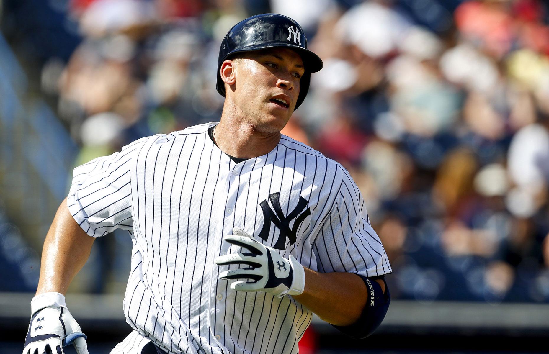 Jersey worn in Aaron Judge debut with New York Yankees sells for $157,366 -  ESPN