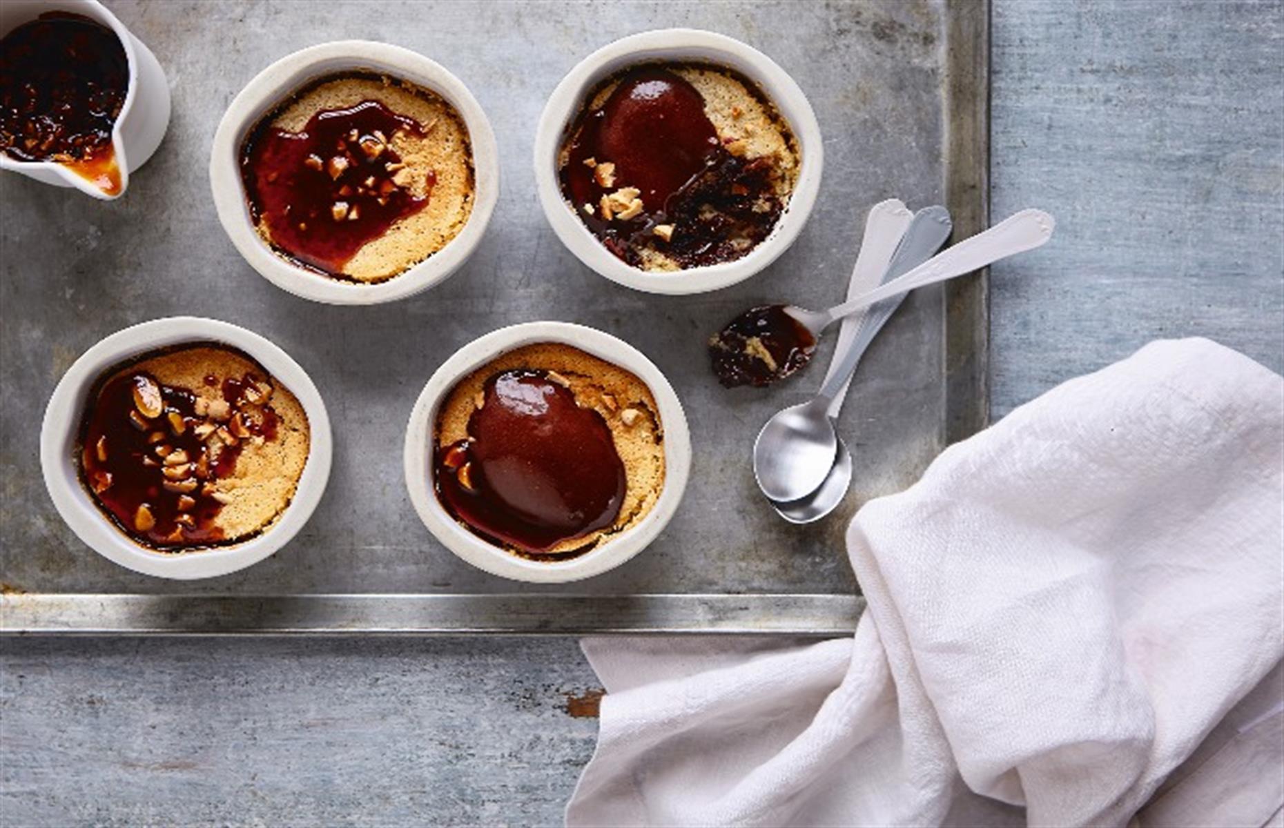 Peanut butter puddings