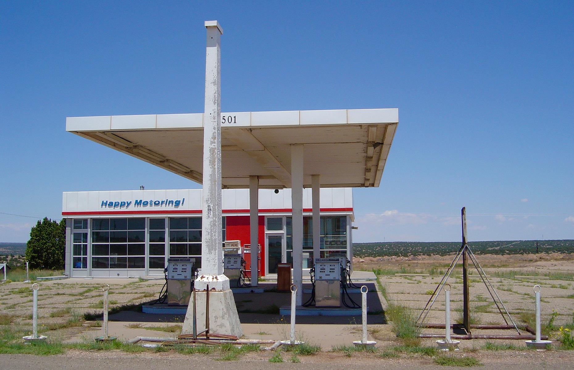 Glenrio, New Mexico and Texas, USA