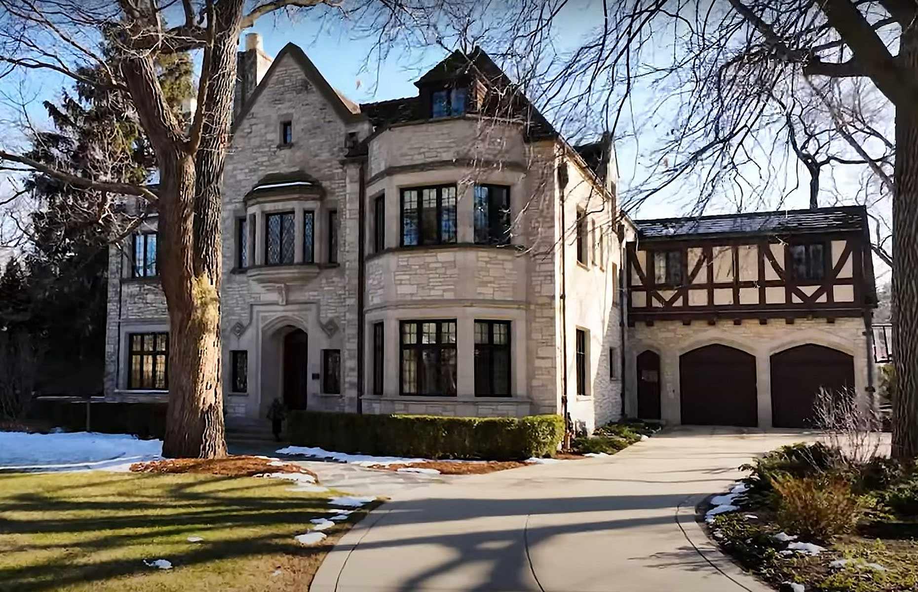 Kraft cheese inventor's mansion, Illinois, USA