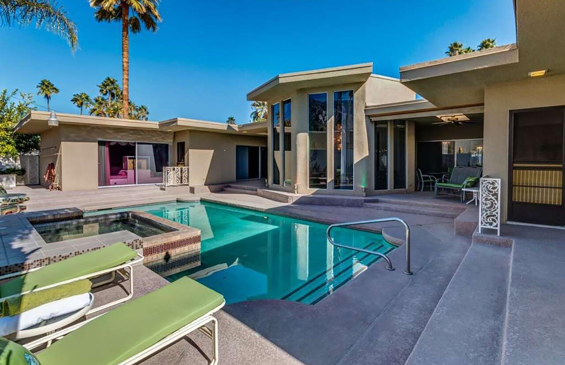 Palm Springs 1960s house, California, USA