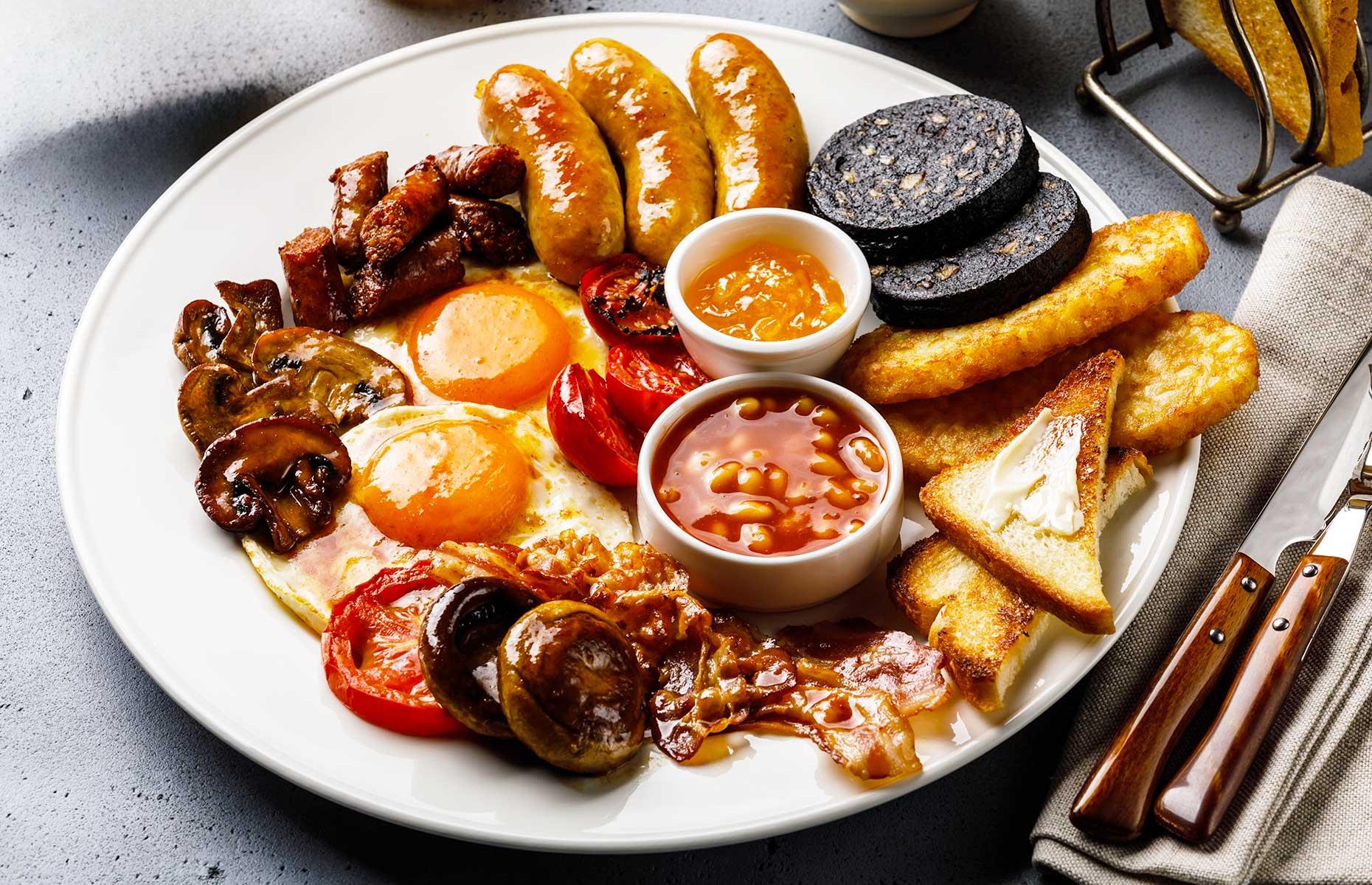 3. Full English breakfast
