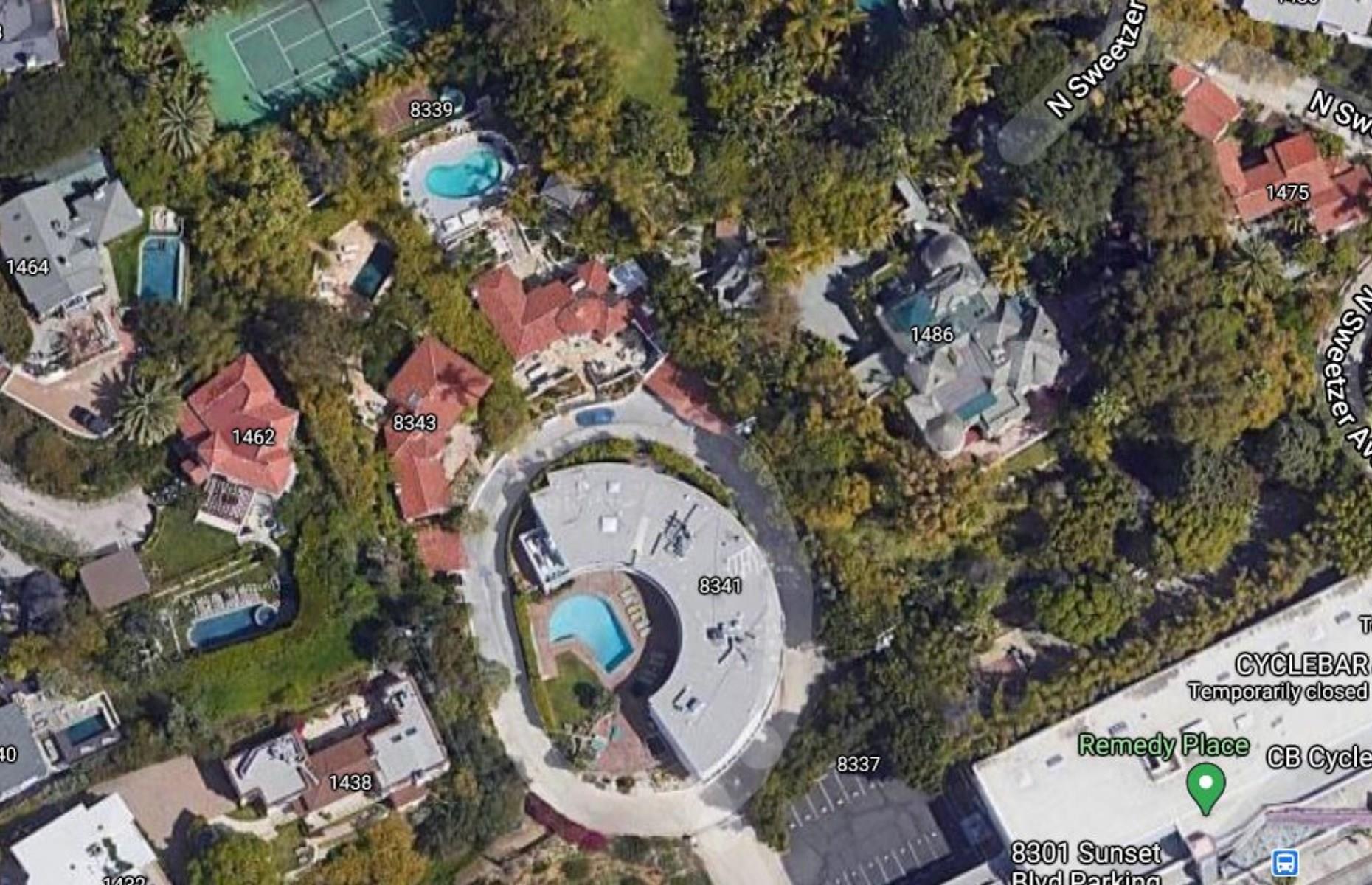 Johnny Depp’s Hollywood Hills compound