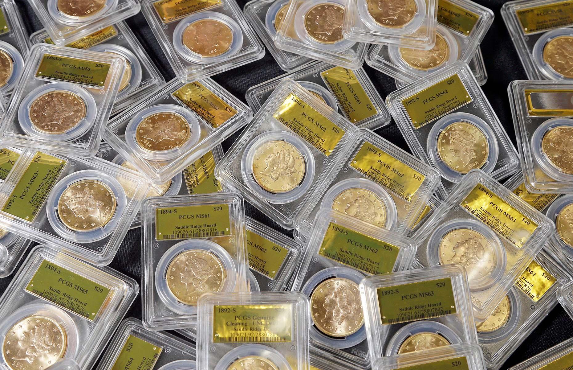 Gold Rush hoard buried under a tree, USA: $10 million (£7.5m)