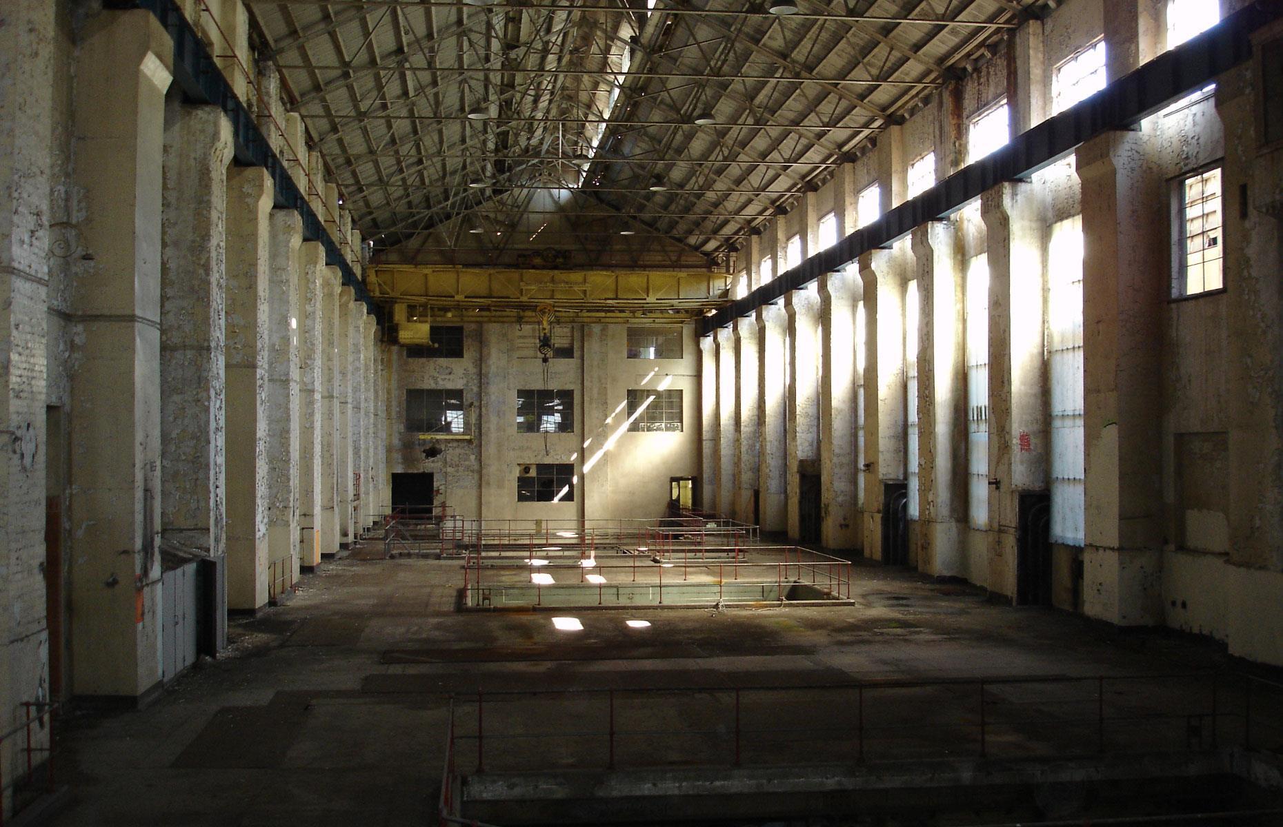 An empty power station left to rot, Australia