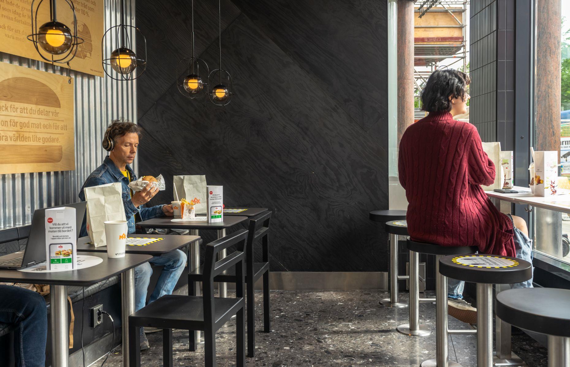 MAX Burgers, Schweden