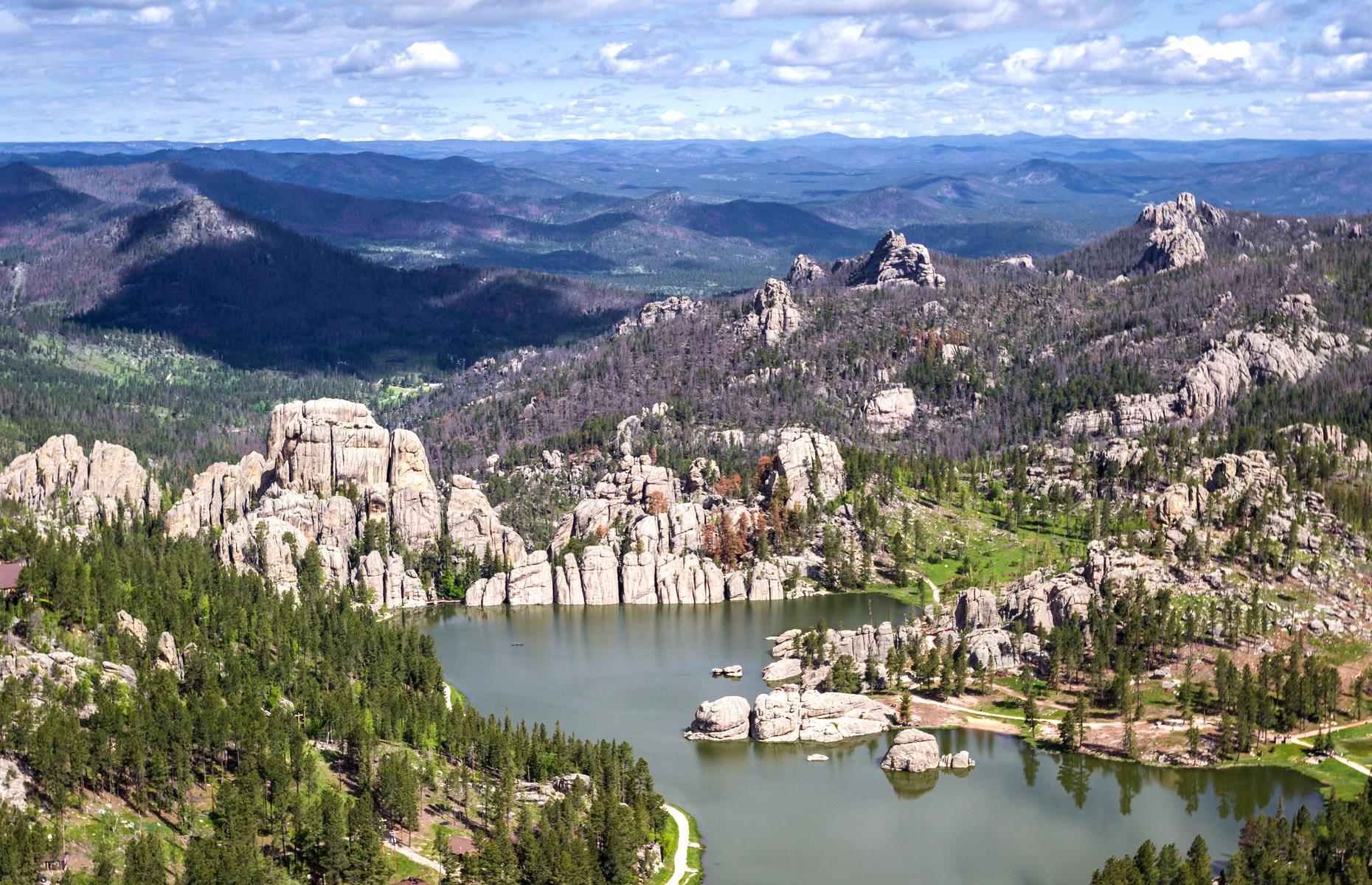 Sylvan Lake, Custer State Park, South Dakota 