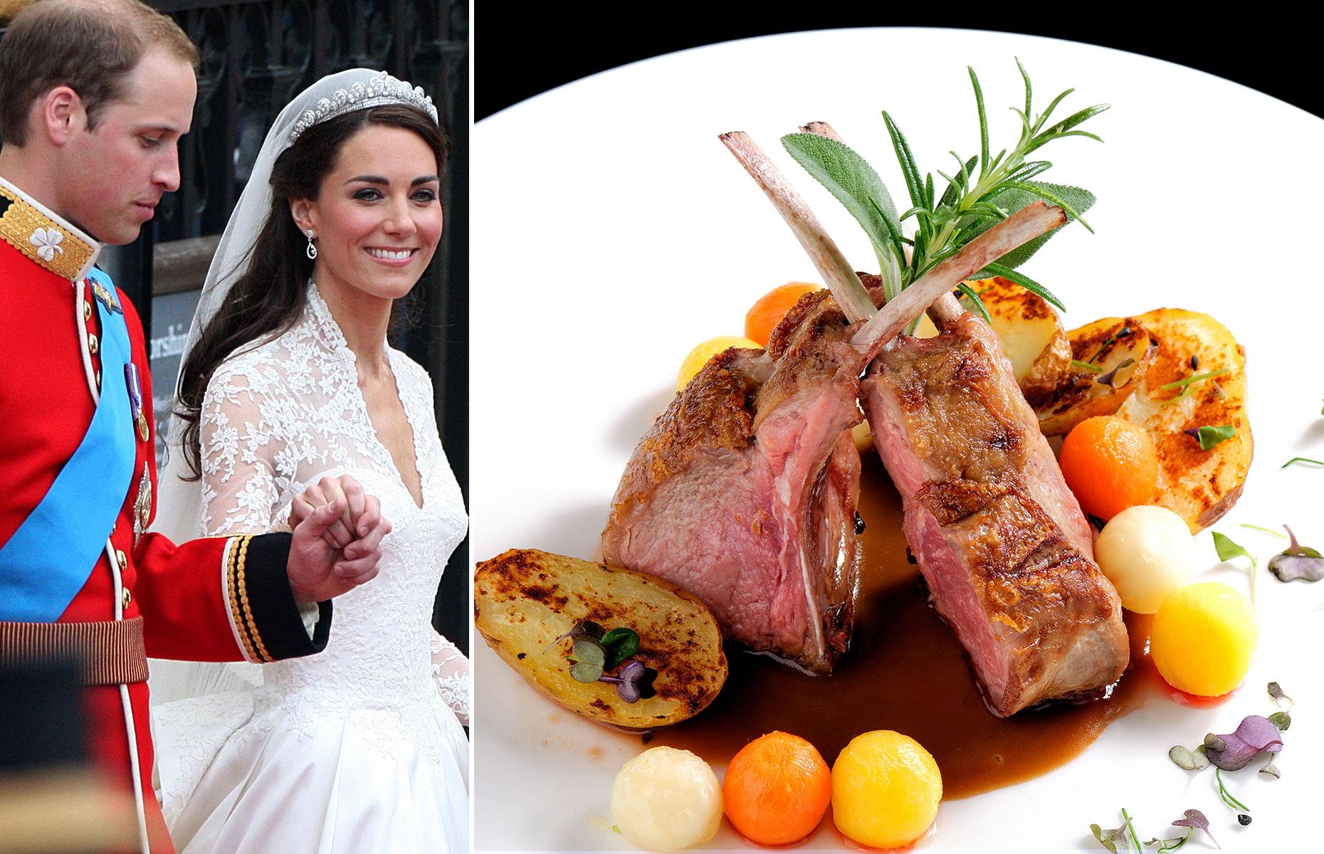 Prince William and Catherine's Scottish lamb