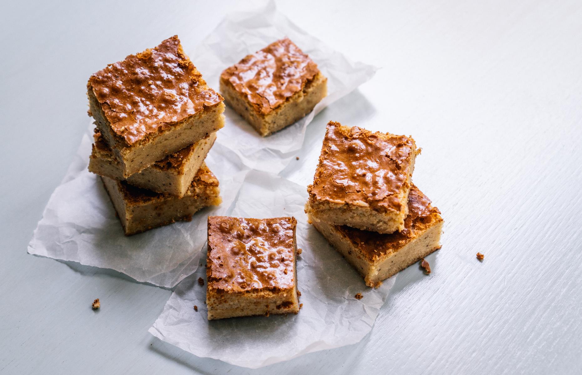 Peanut butter and chocolate blondies