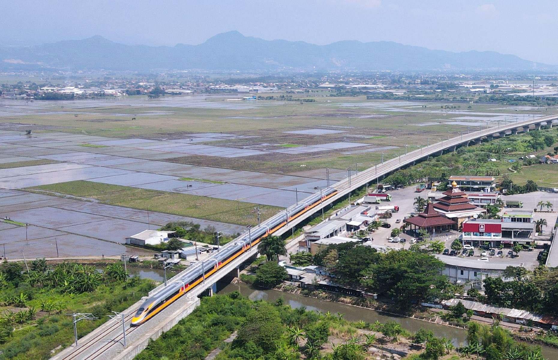 Train à grande vitesse de Jakarta à Bandung, Indonésie