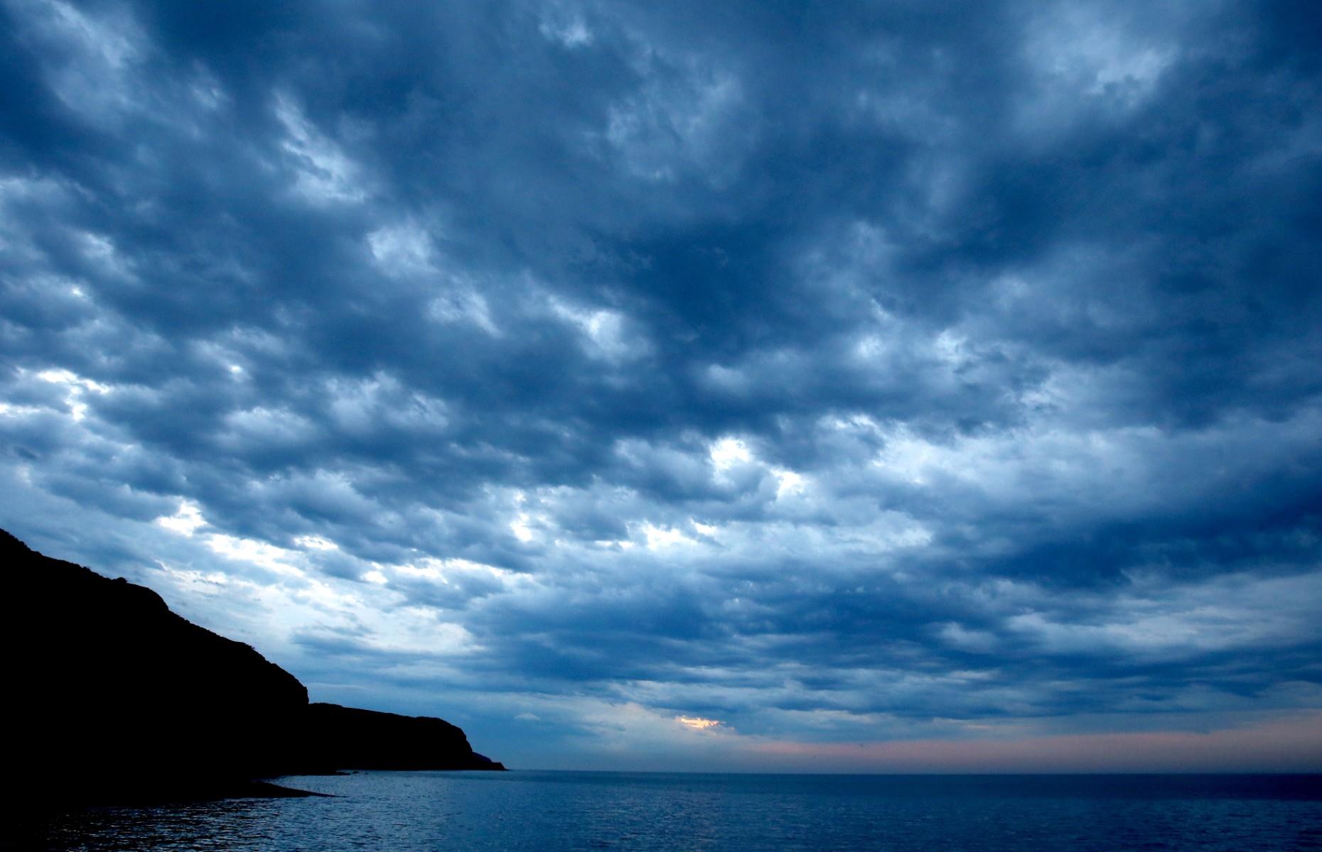 Thunderstorms are most common in the east of England