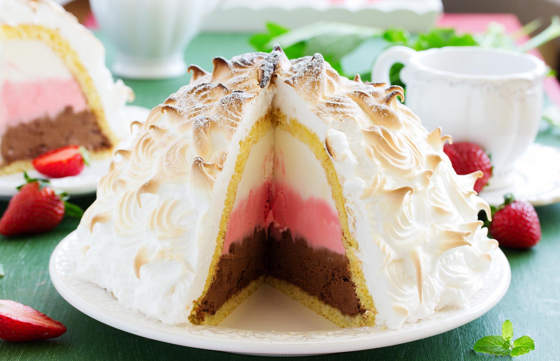 Alaska: baked Alaska