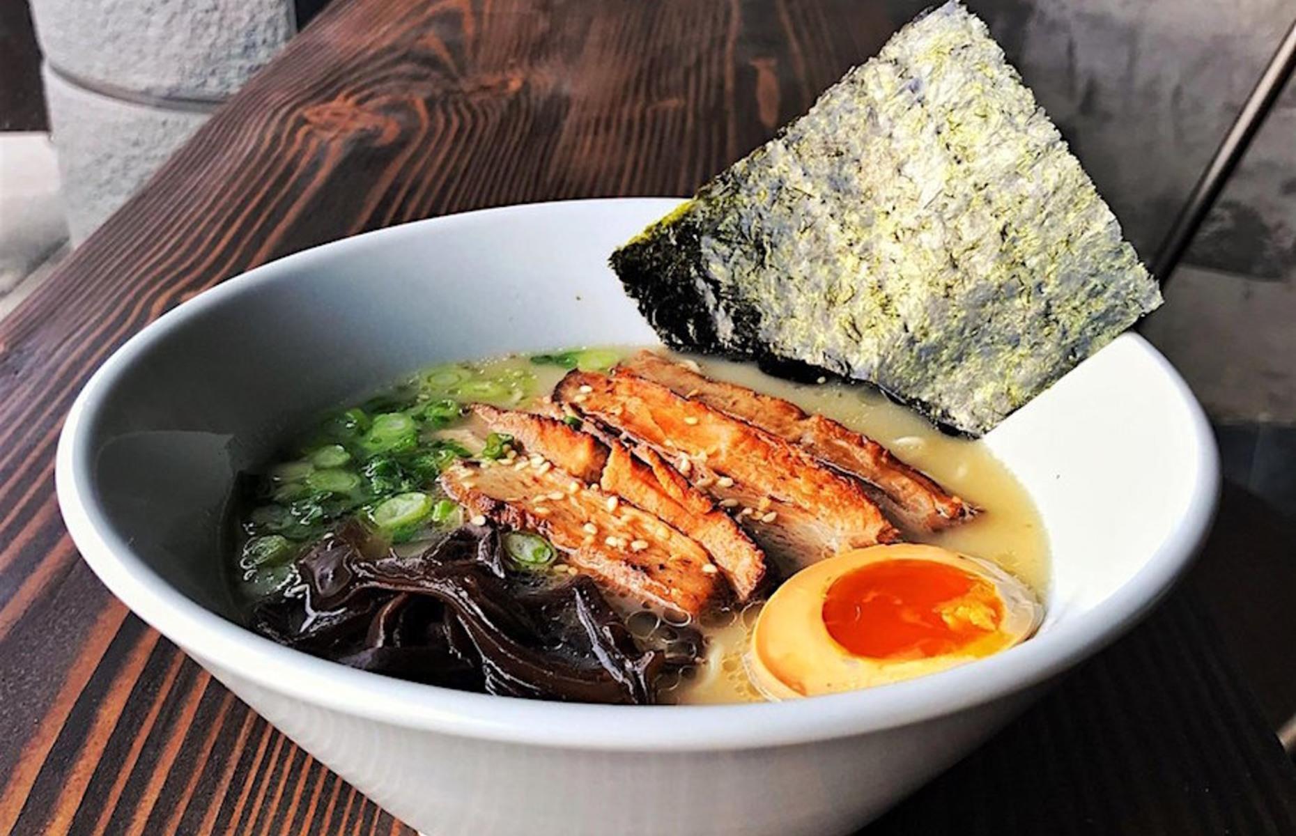 North Carolina: spicy miso ramen, Roppongi Ramen Bar, Charlotte