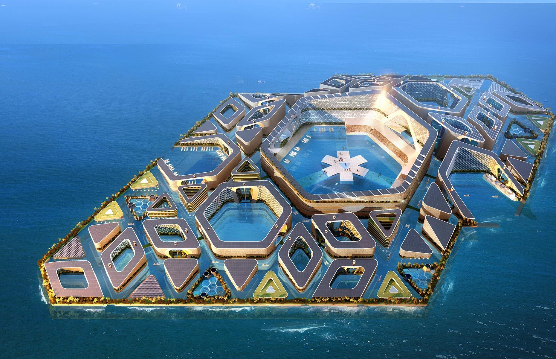 La Floating City, Chine