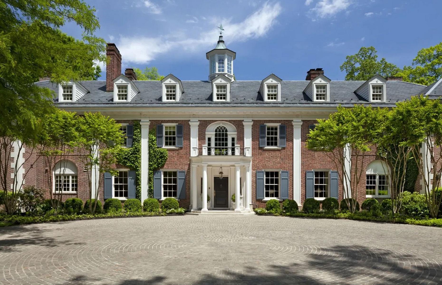 Jackie Bouvier’s teenage home in McLean, Virginia 