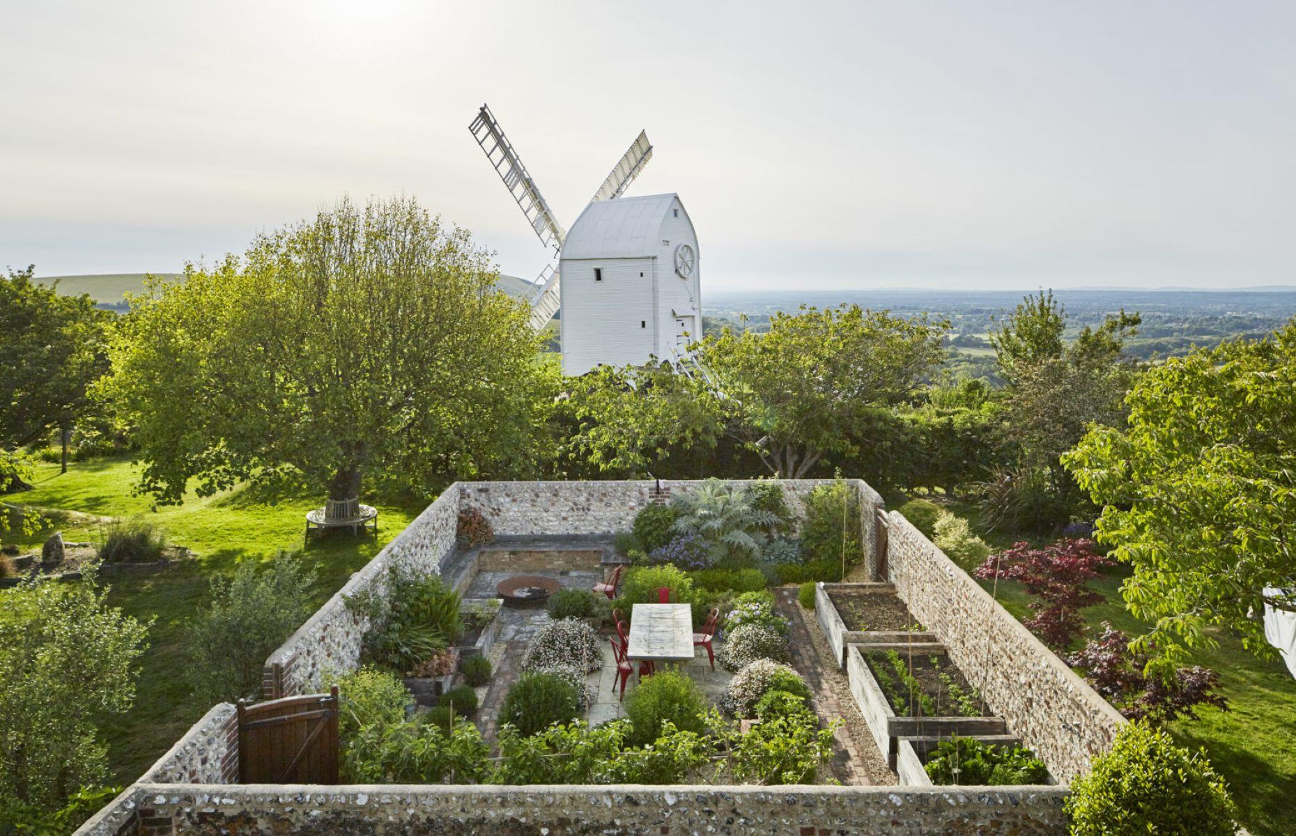 Clayton Windmills, West Sussex, UK