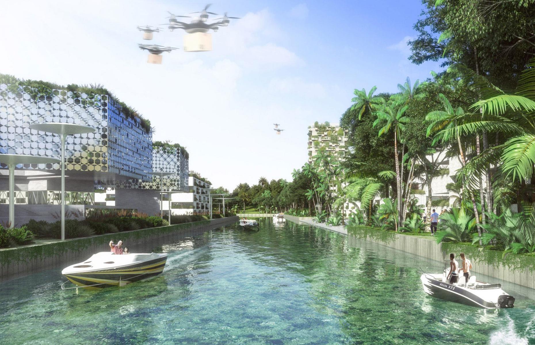Smart Forest City, Cancún, Mexico