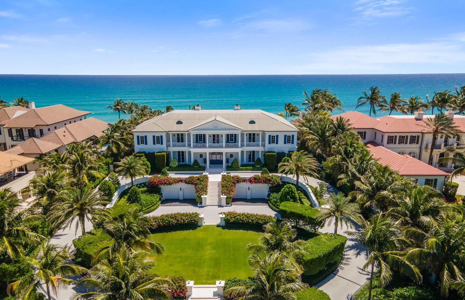Oceanfront estate, Manalapan, Florida: $85 million (£67m)
