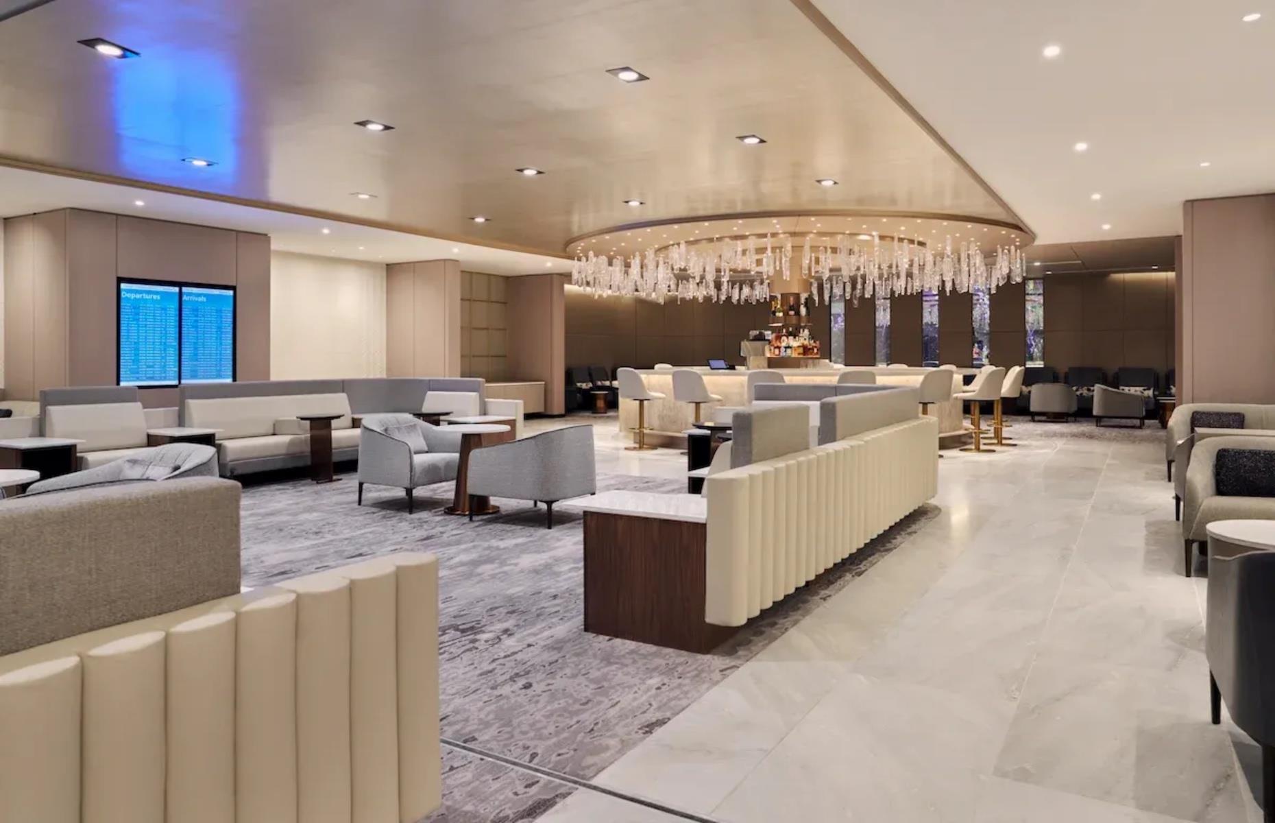 Chelsea Lounge, JFK International Airport, New York, USA