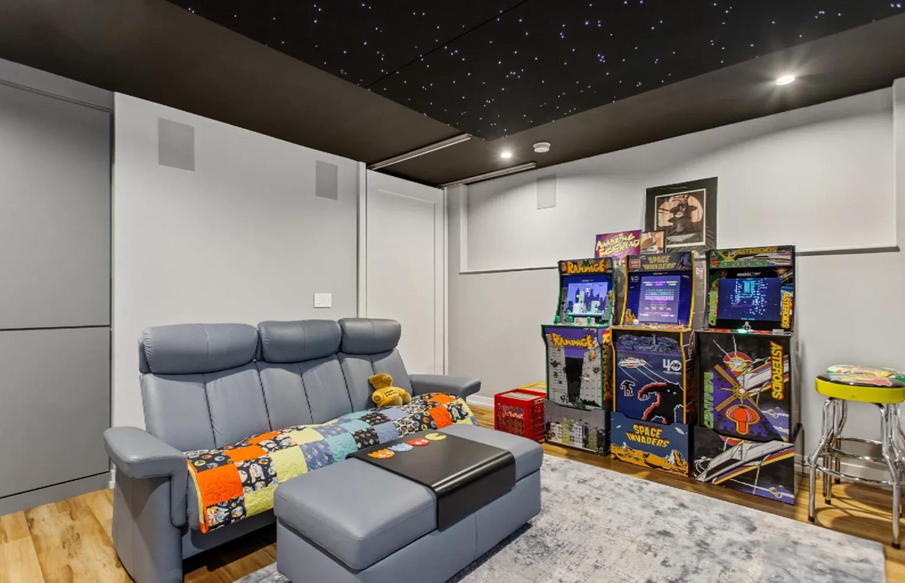 Michigan home with a hidden vintage arcade