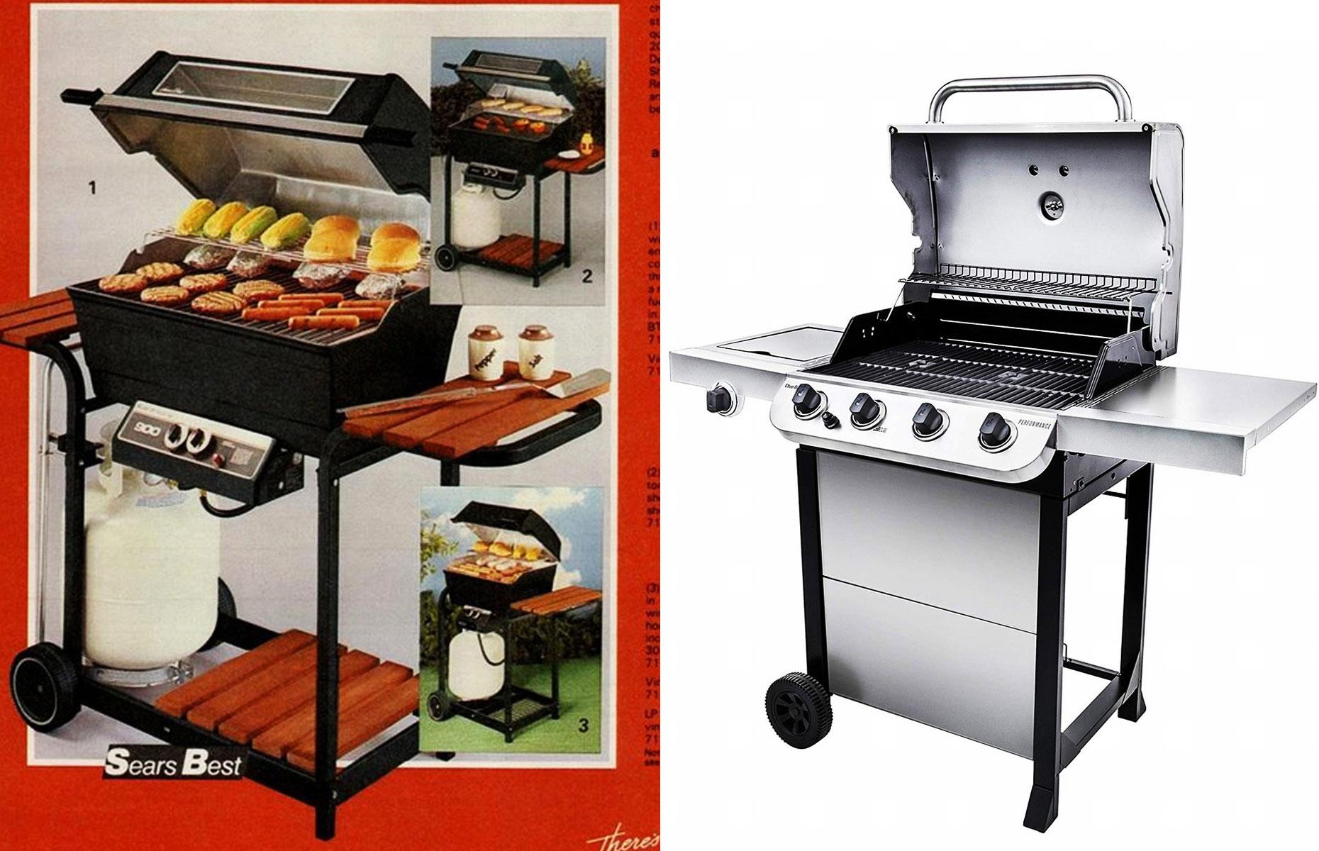 Gas grill: 130% more expensive in 1984