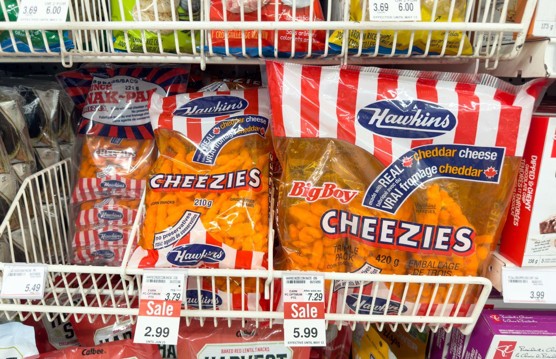 8. Hawkins Cheezies  