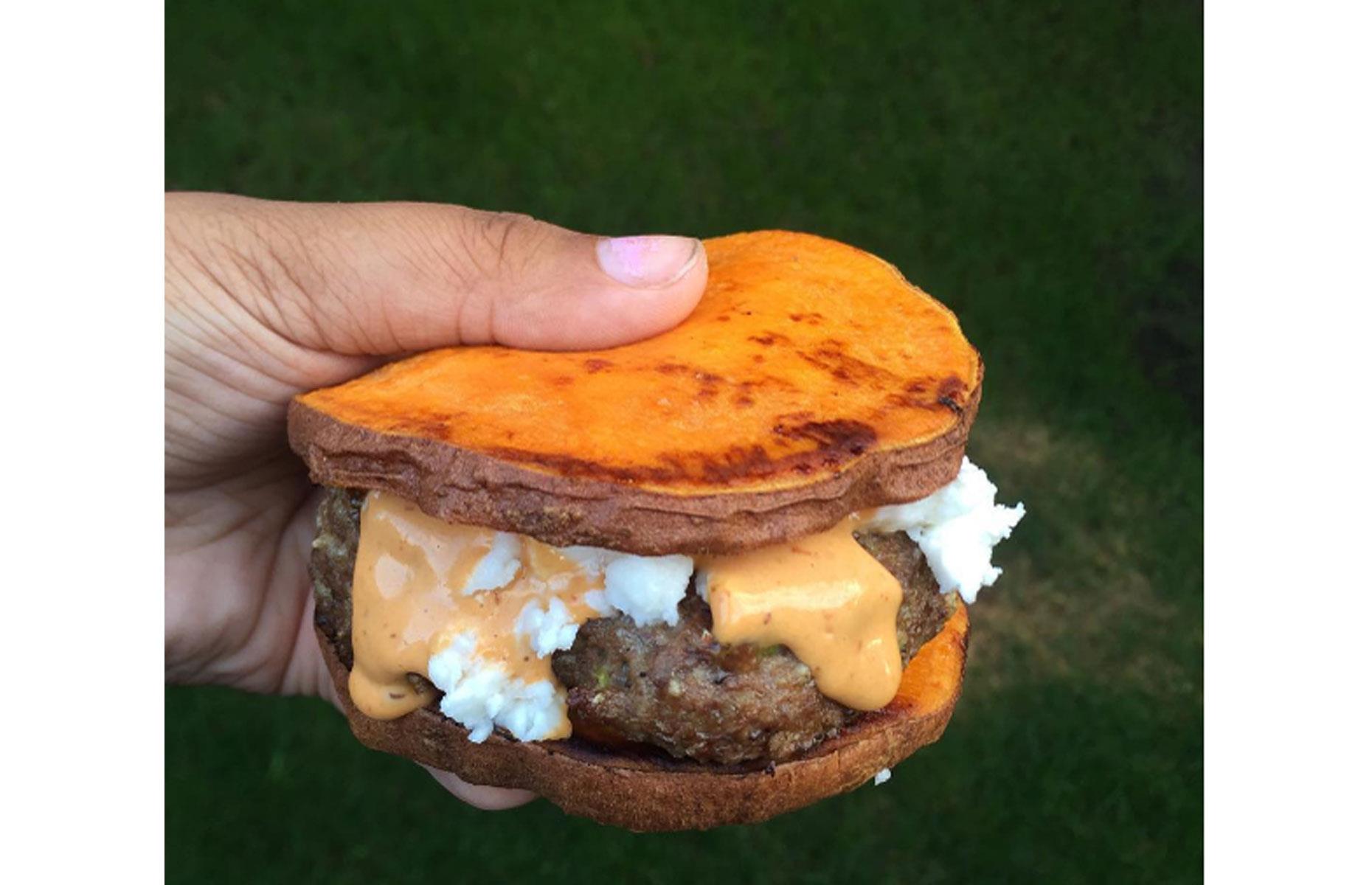Sweet potato bun