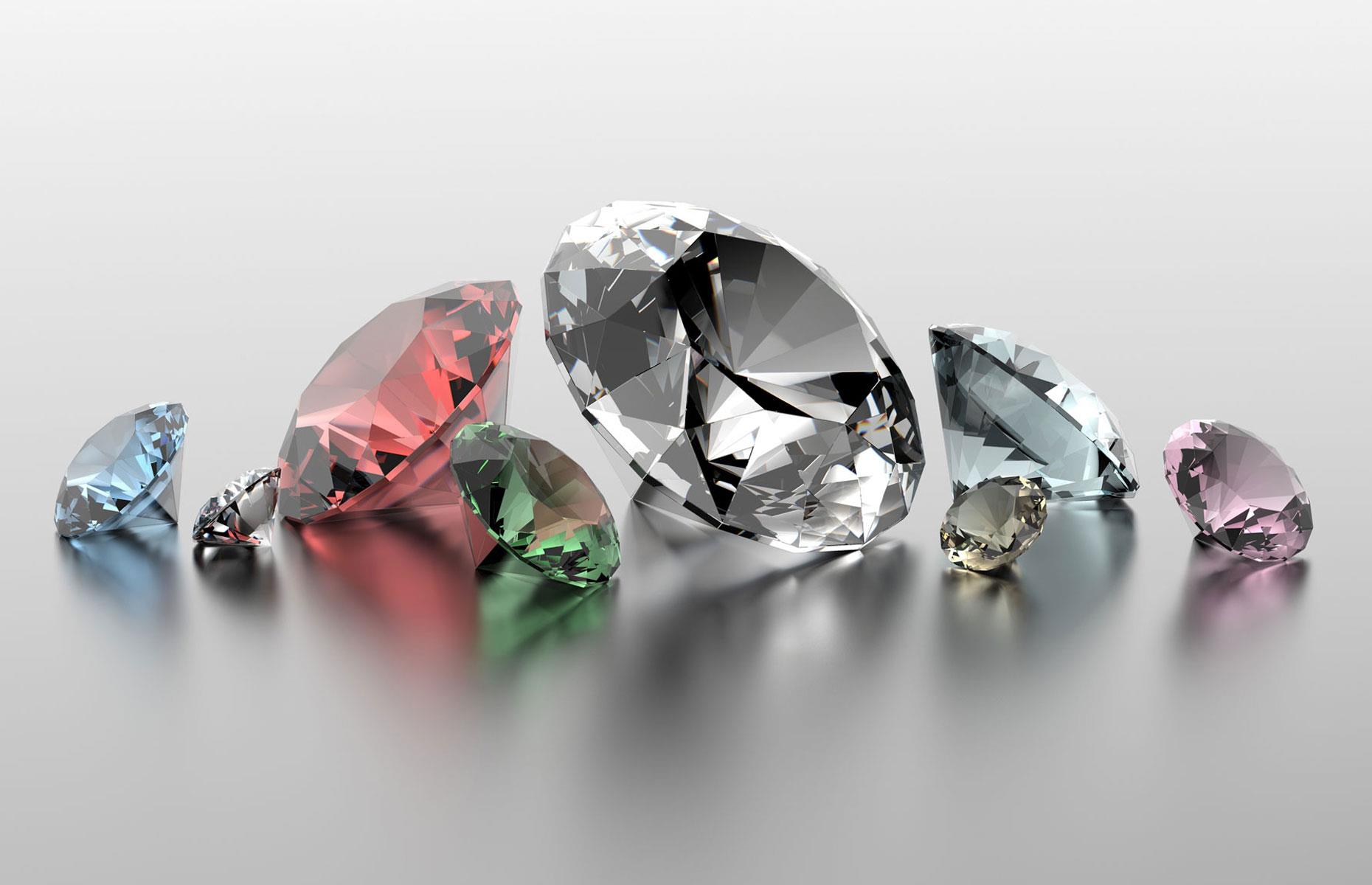 Investment-grade colored diamonds – 10-year return: 300%