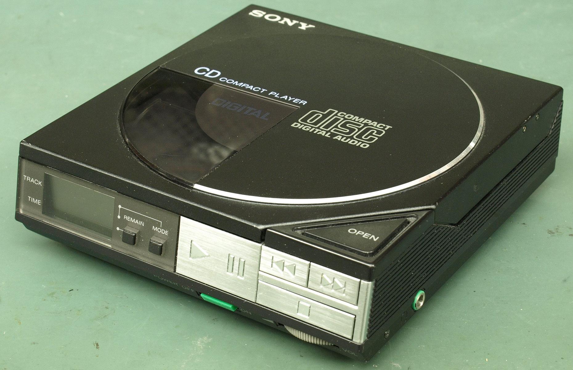 1987: portable CD player