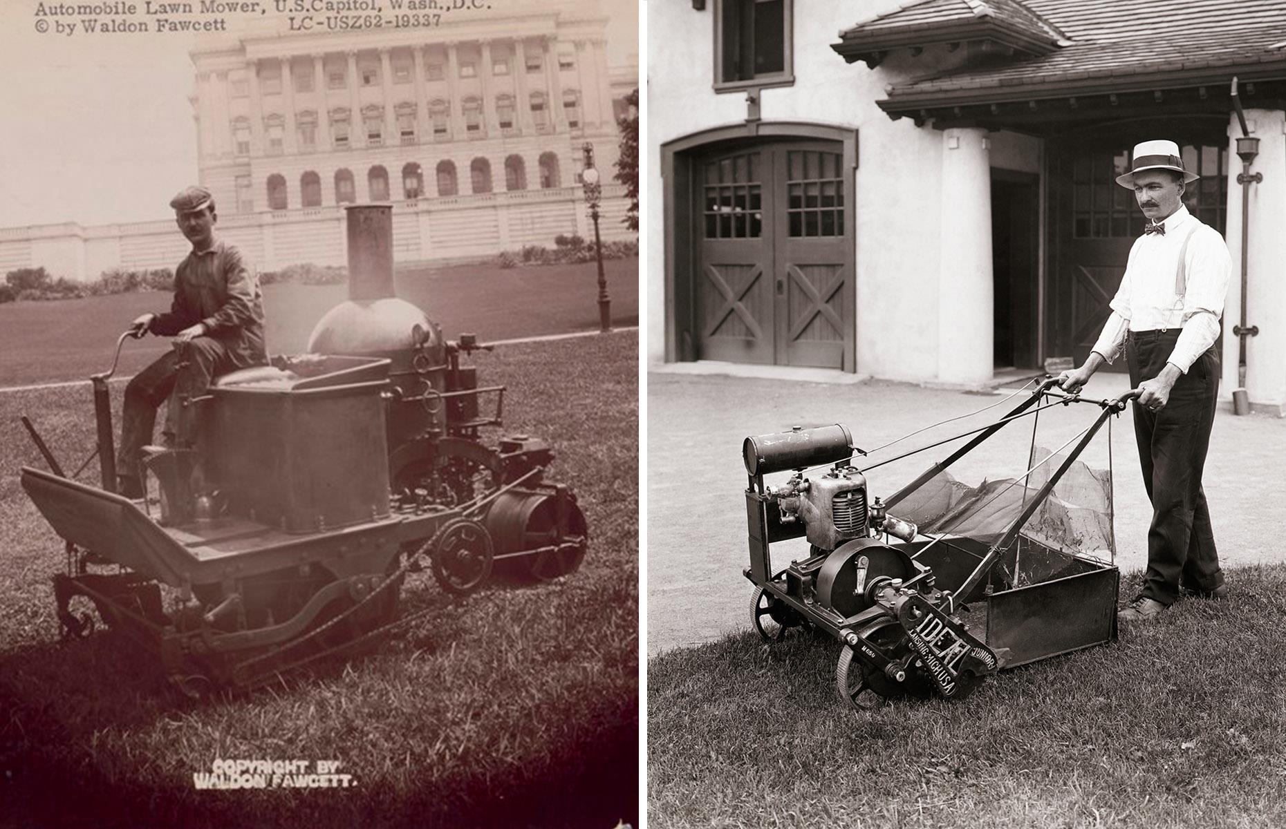 Cortadora de césped: 1900